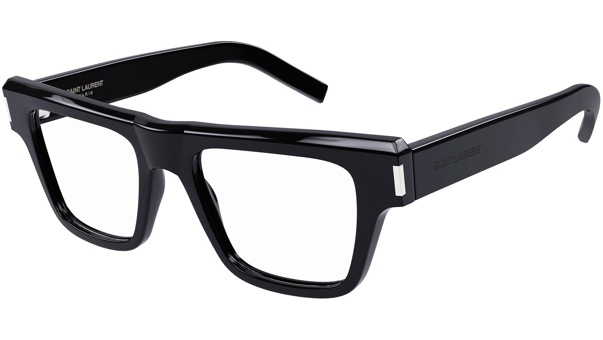 Saint Laurent SL 469 Opt 001 Shiny Black Optical Frame - eye-oo.com