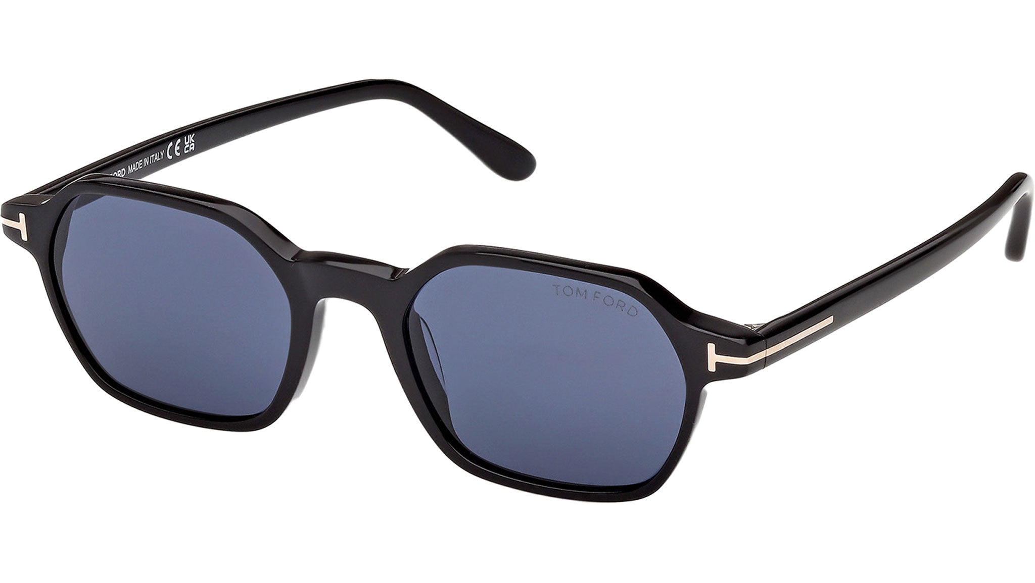 【極美品】TOM FORD JOEY-02 FT1301 モード サングラス 黒 Tom Ford Joey-02 Sunglasses FT1301 01V Shiny Black - eye-oo.com