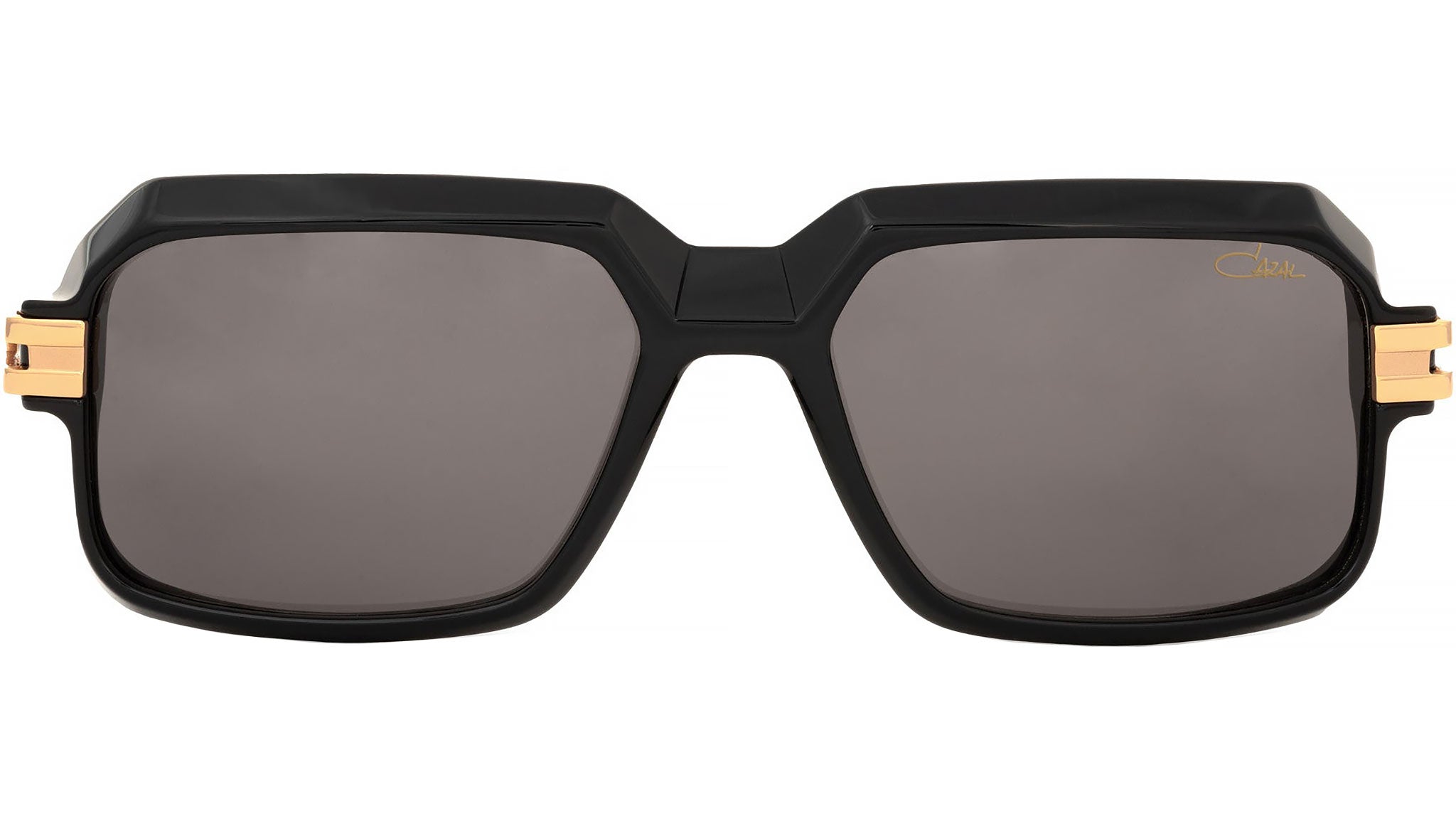 Cazal Model 6037/3 001 Sunglasses Black-Gold - eye-oo.com