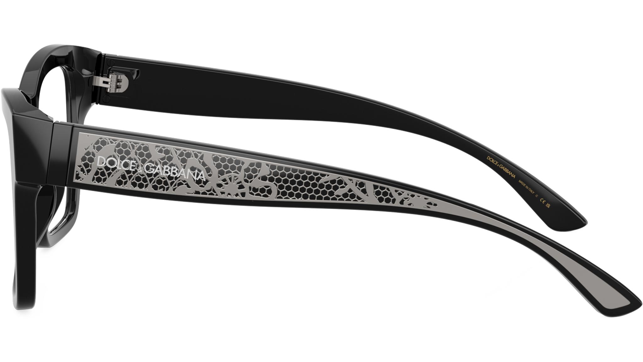 Dolce & Gabbana DG 3411 Glasses 501 Black - eye-oo.com