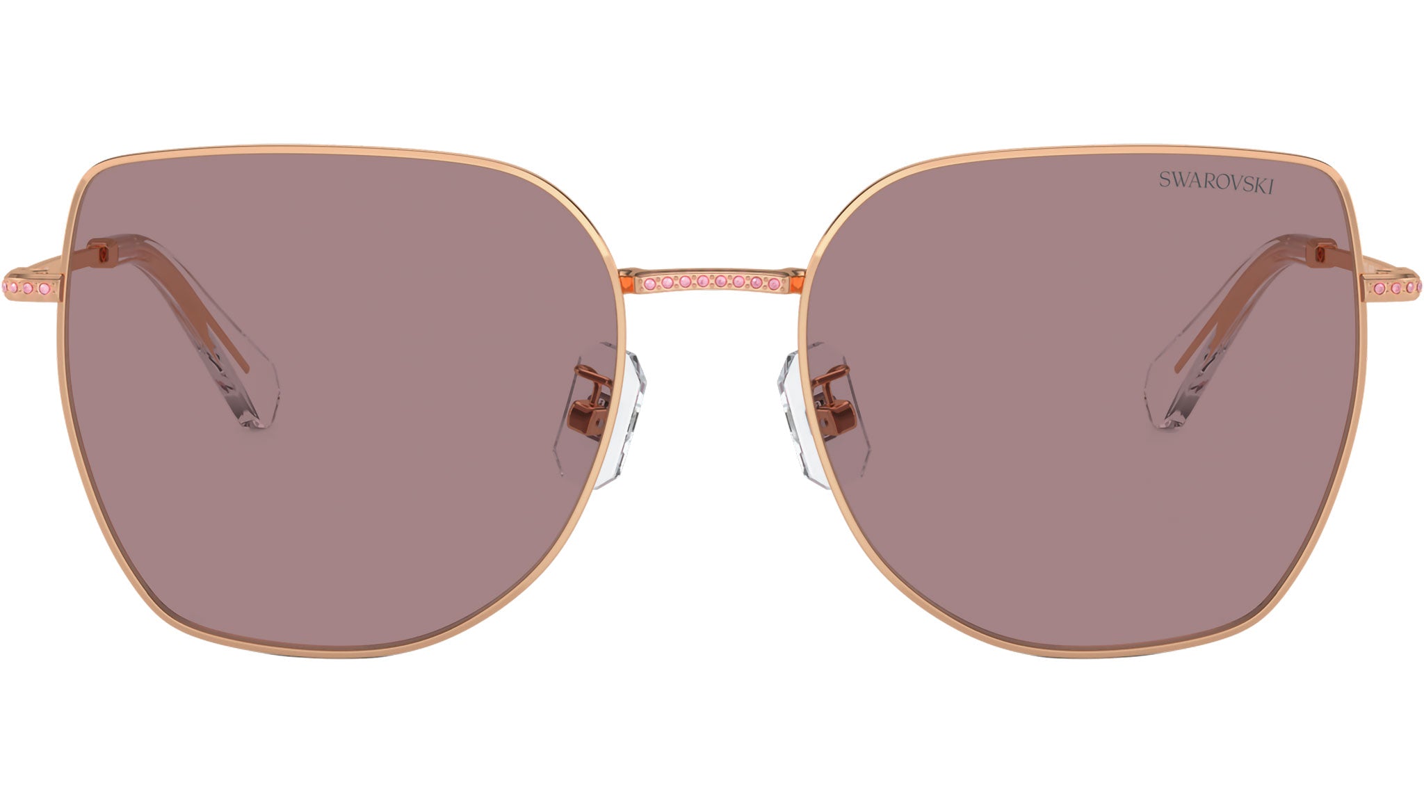 Swarovski SK7021D Sunglasses 40147N Rose Gold - Main Image