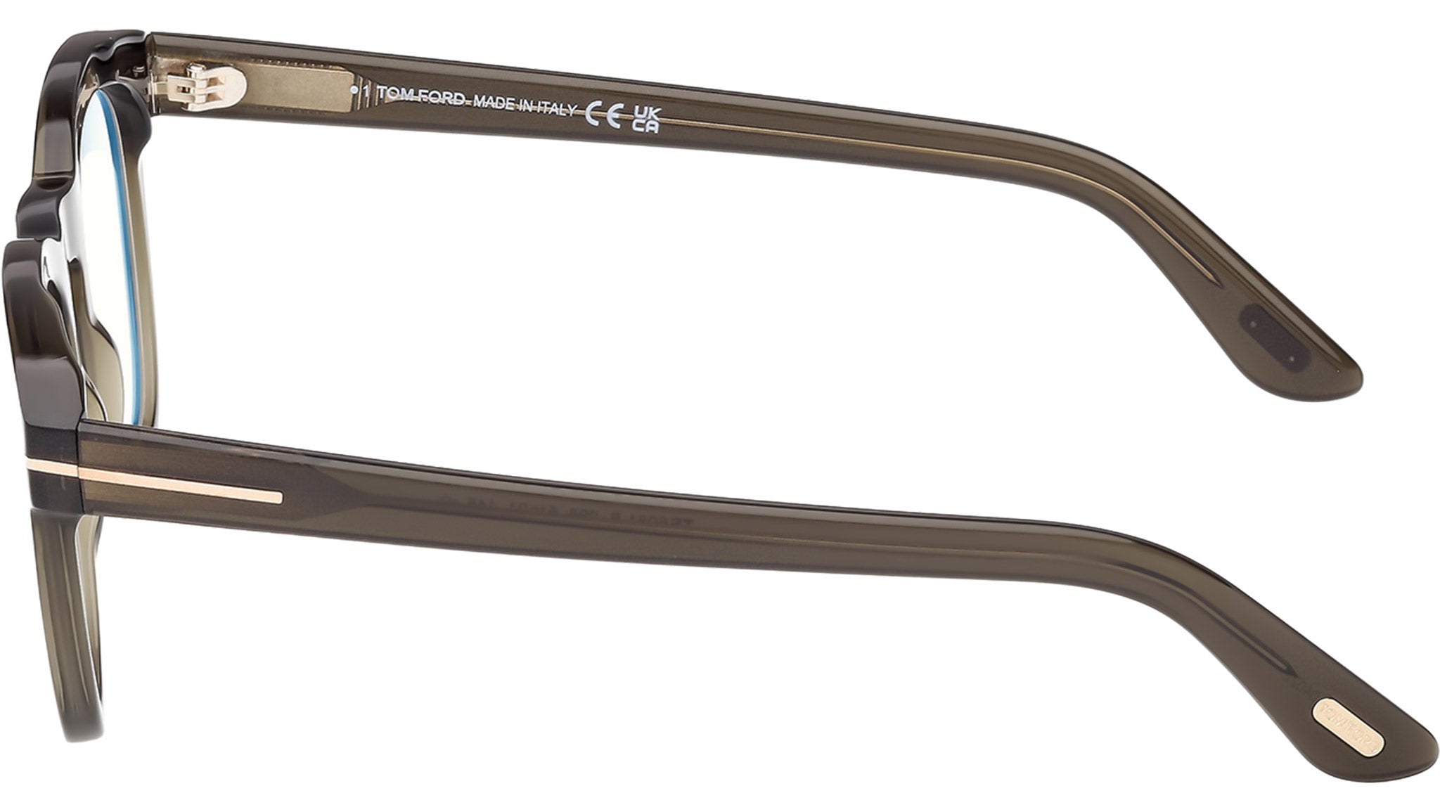 Tom Ford FT6081-B Glasses 098 Shiny Dark Green - eye-oo.com