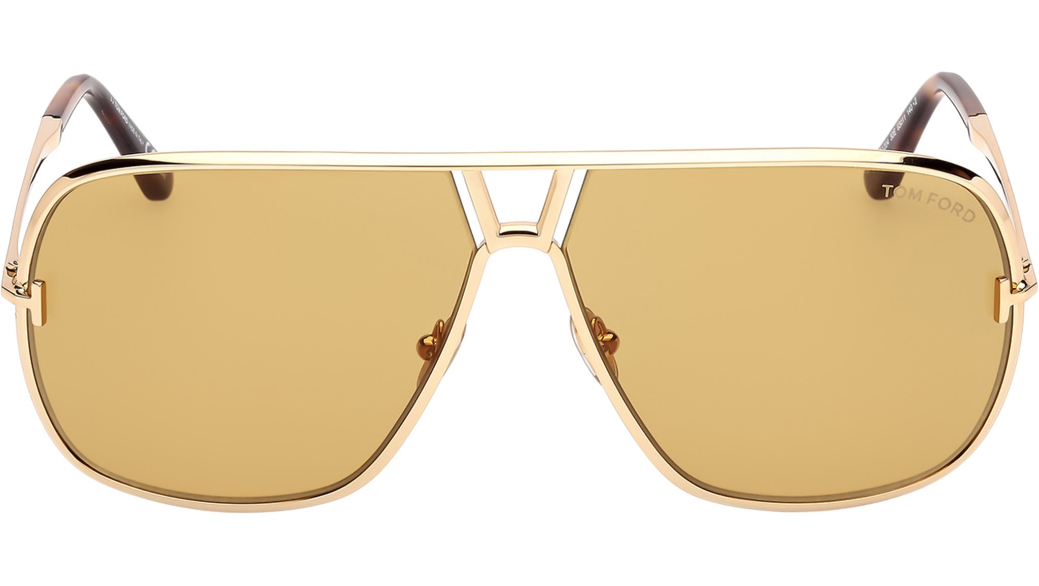 Tom Ford Stavros Sunglasses FT1204 30E Shiny Deep Gold - eye-oo.com