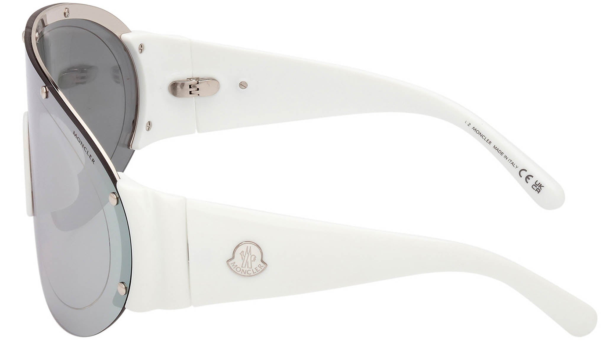 Moncler ML0277 21C Sunglasses White - eye-oo.com