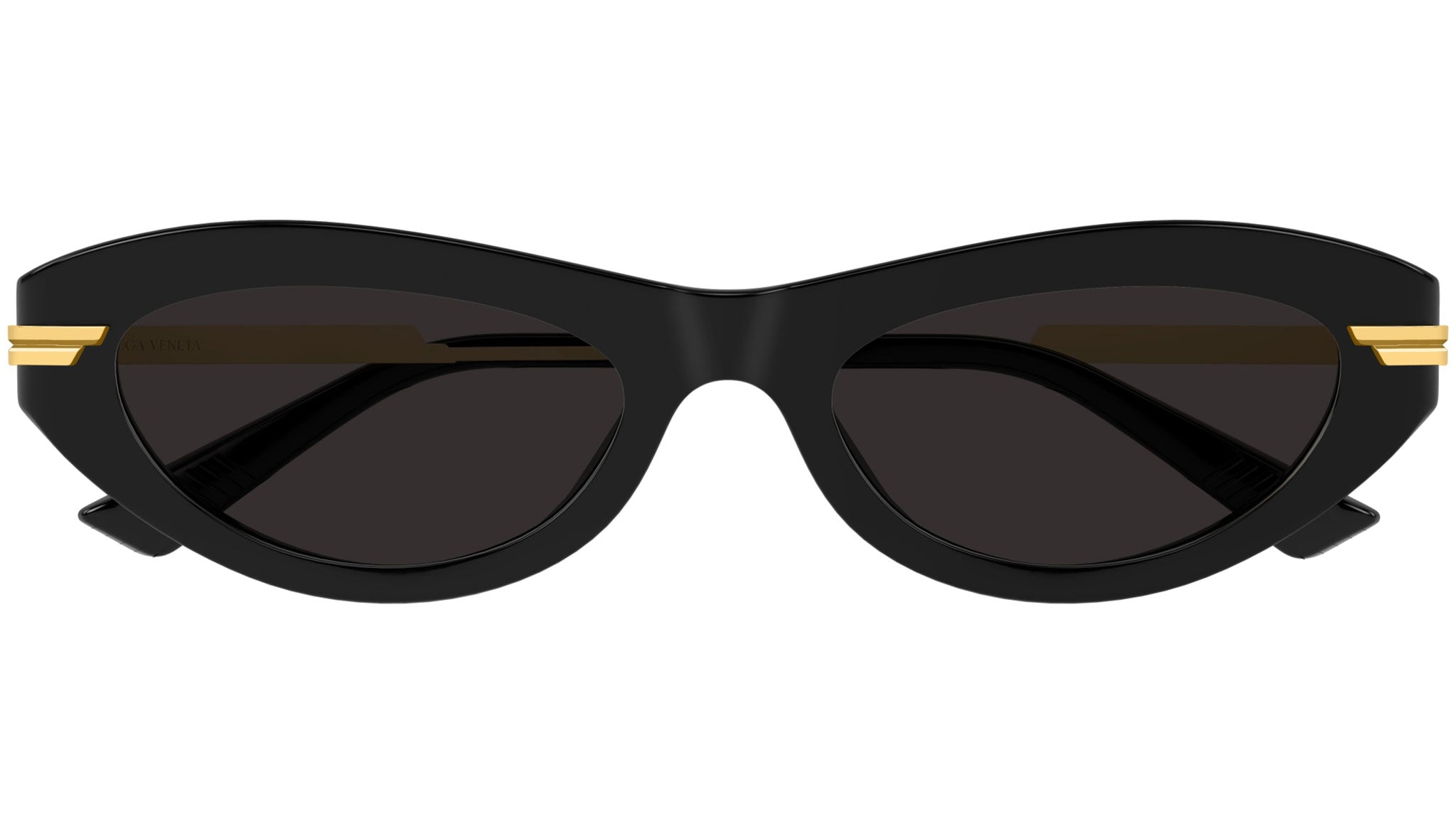 BV1368S Bottega Veneta Panthos Sunglasses 001 Solid Black - eye-oo.com