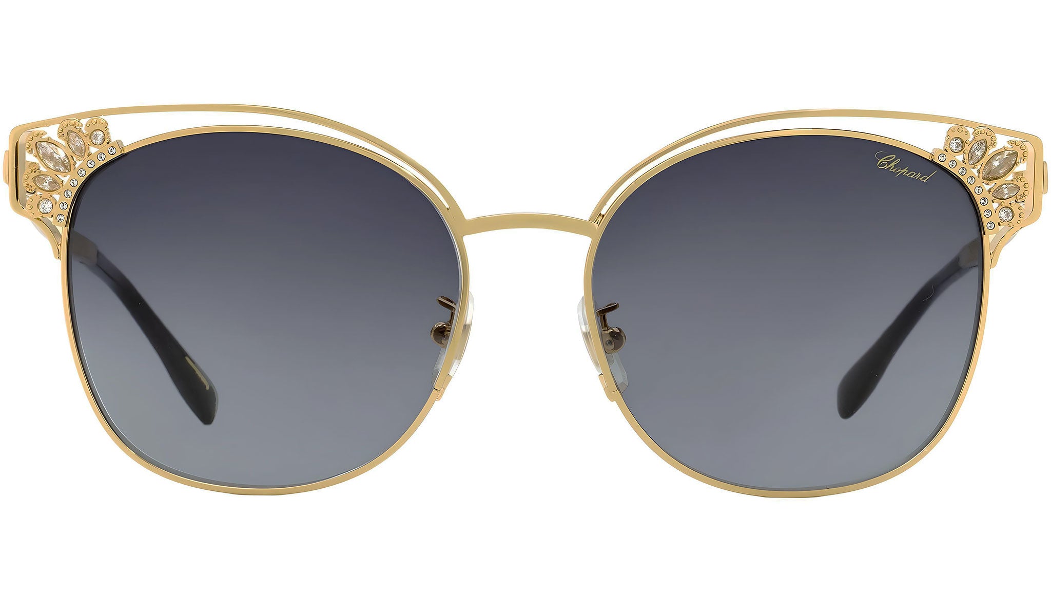 Chopard  Cat Eye Style Gold Gradient Lens. Chopard SCH L05S 300K Sunglasses - US main image 2