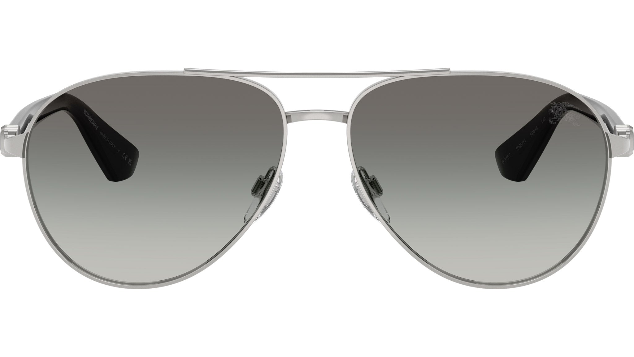 Burberry BE3167 Sunglasses 100511 Silver - eye-oo.com display picture 2