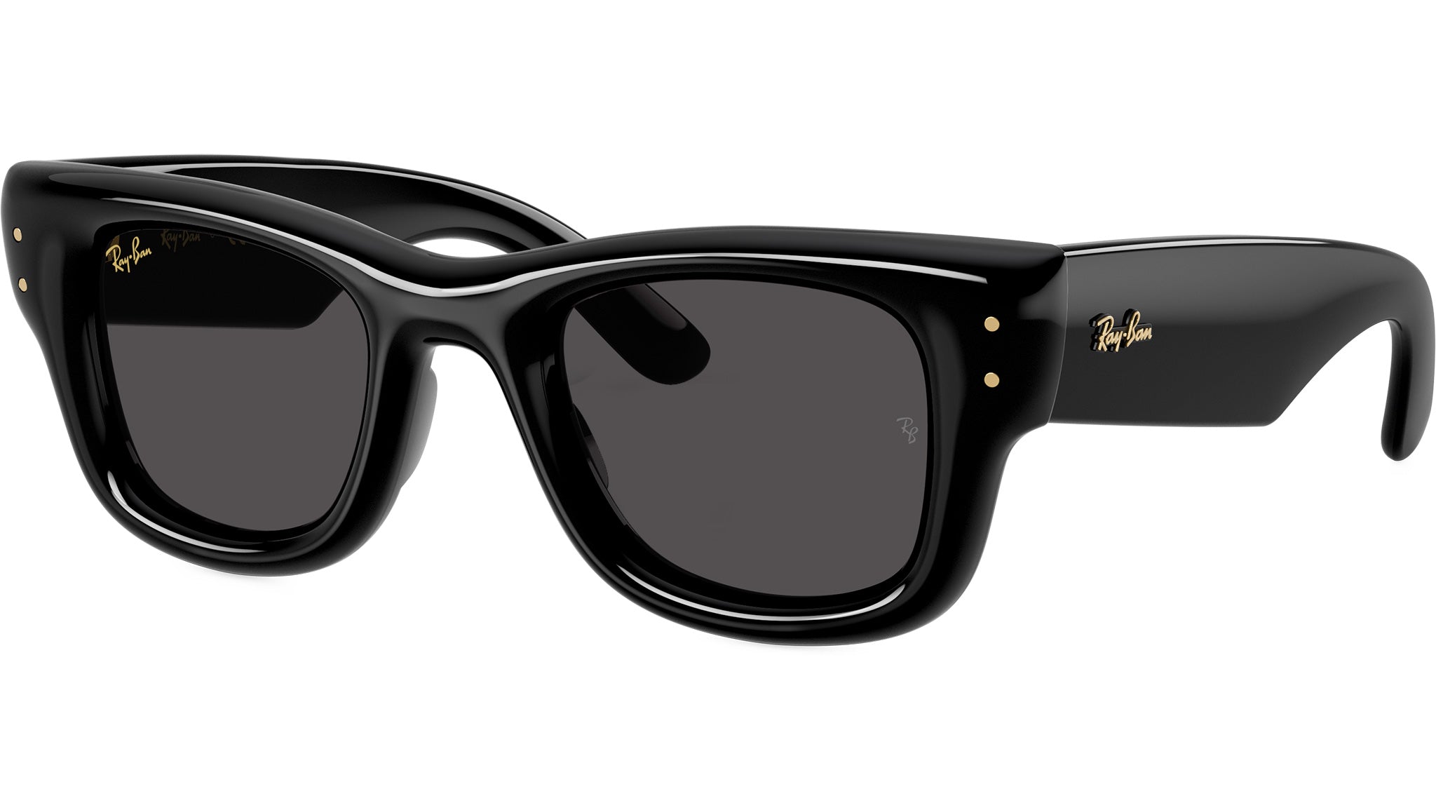 Wayfarer Puffer RB4940 Ray-Ban Sunglasses 601/87 Black - eye-oo.com