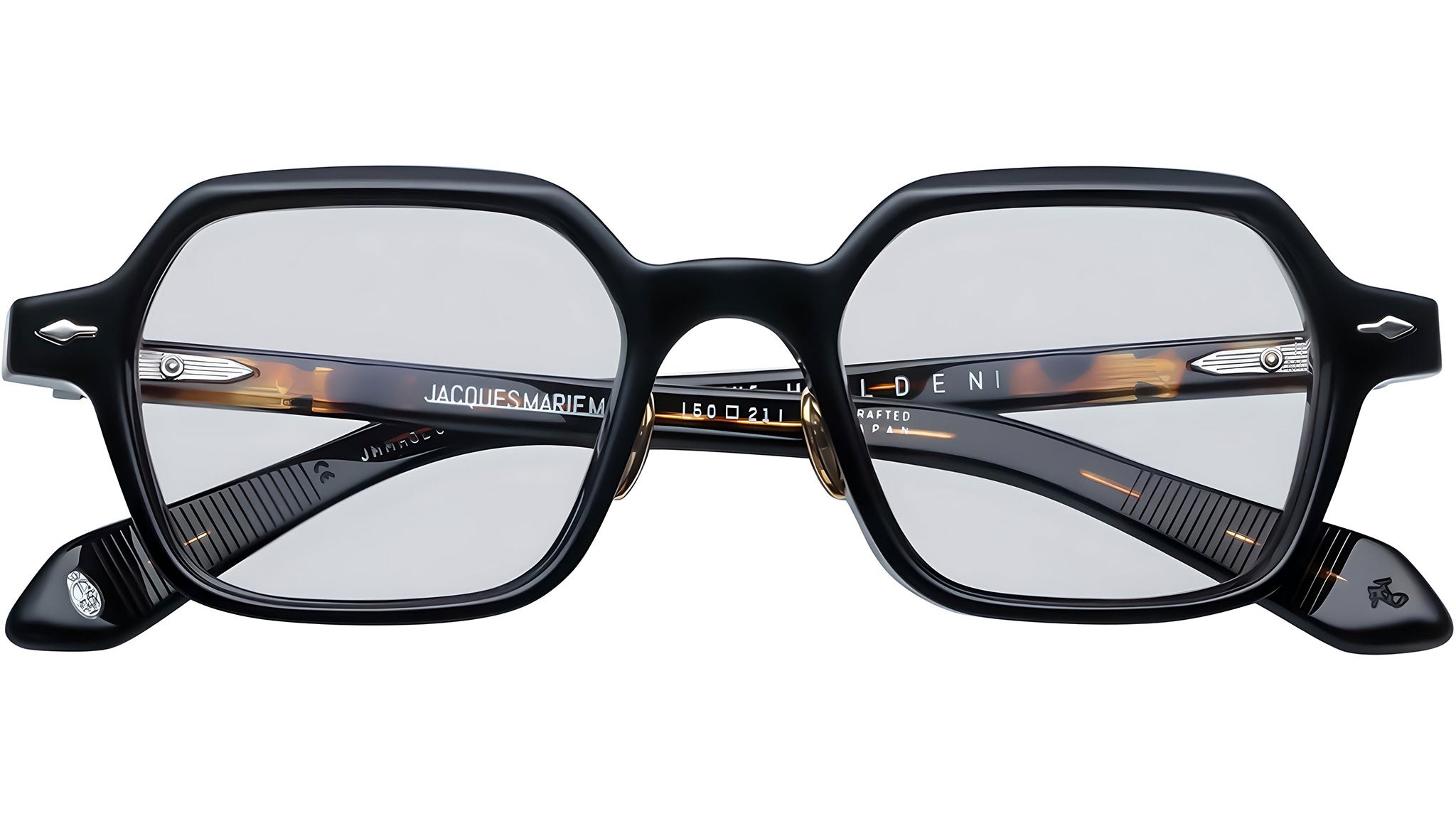 Jacques Marie Mage Holden Noir RX Optical Frame JMMHOLRX-01 - eye