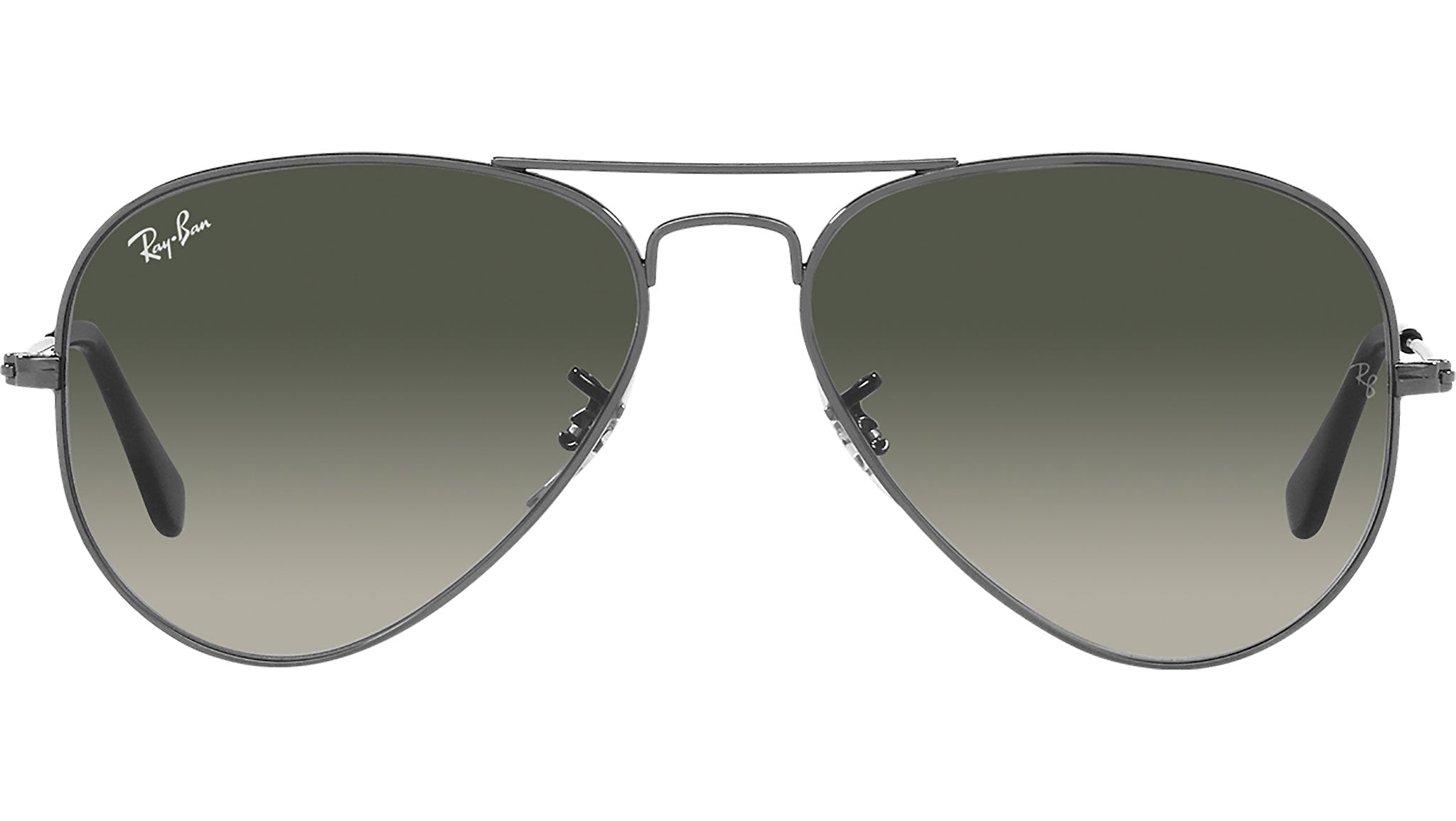 RayBan Gunmetal Polarized Aviator Sunglasses Sunglasses Ray-Ban RB3025 Aviator Classic | Free Shipping  main image 2