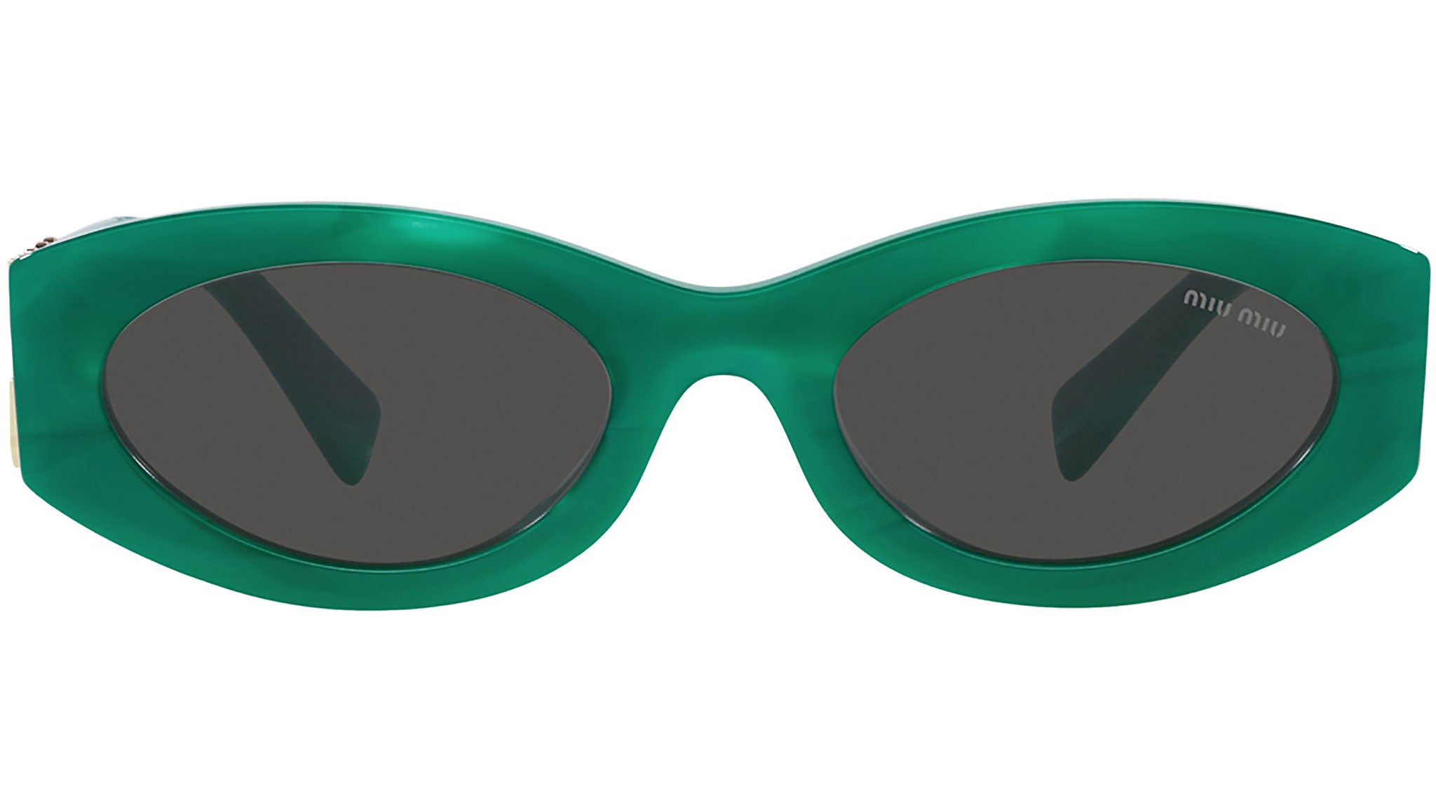 Miu Miu MU 11WS Sunglasses 15H5S0 Green - eye-oo.com