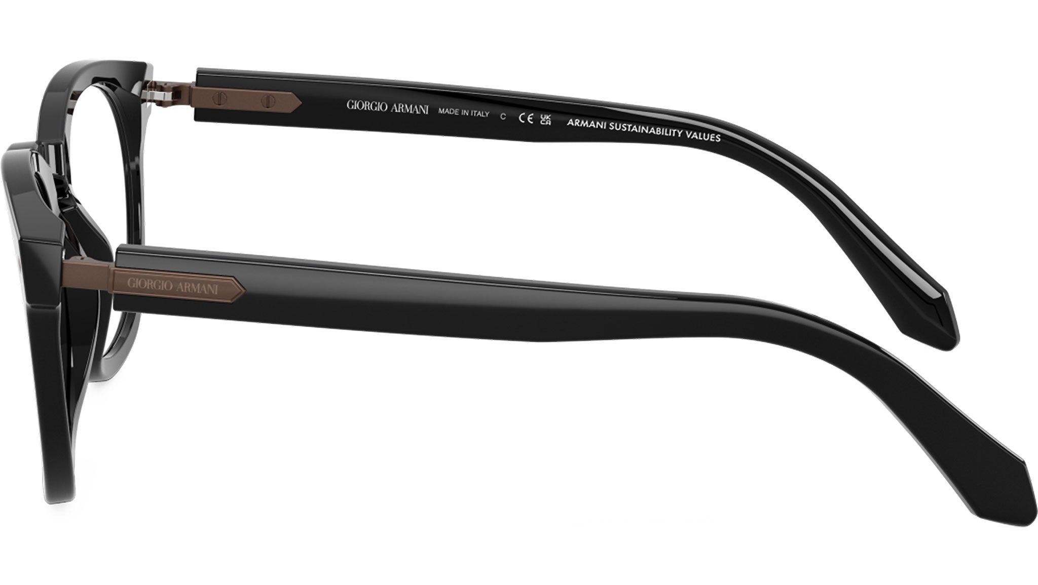 Armani AR 7284 Glasses 5875 Black - eye-oo.com