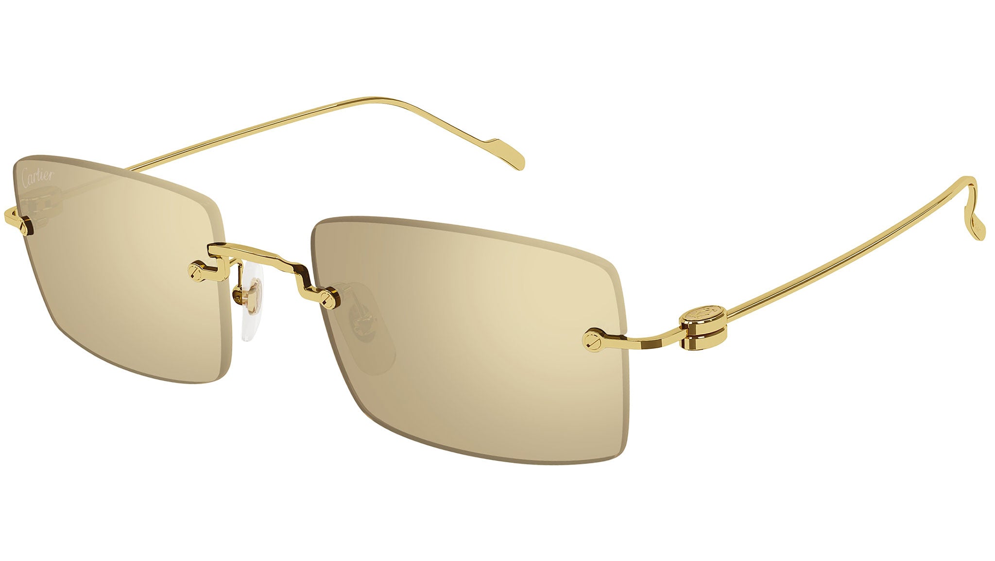 Cartier CT0367S 002 Gold Sunglasses - eye-oo.com