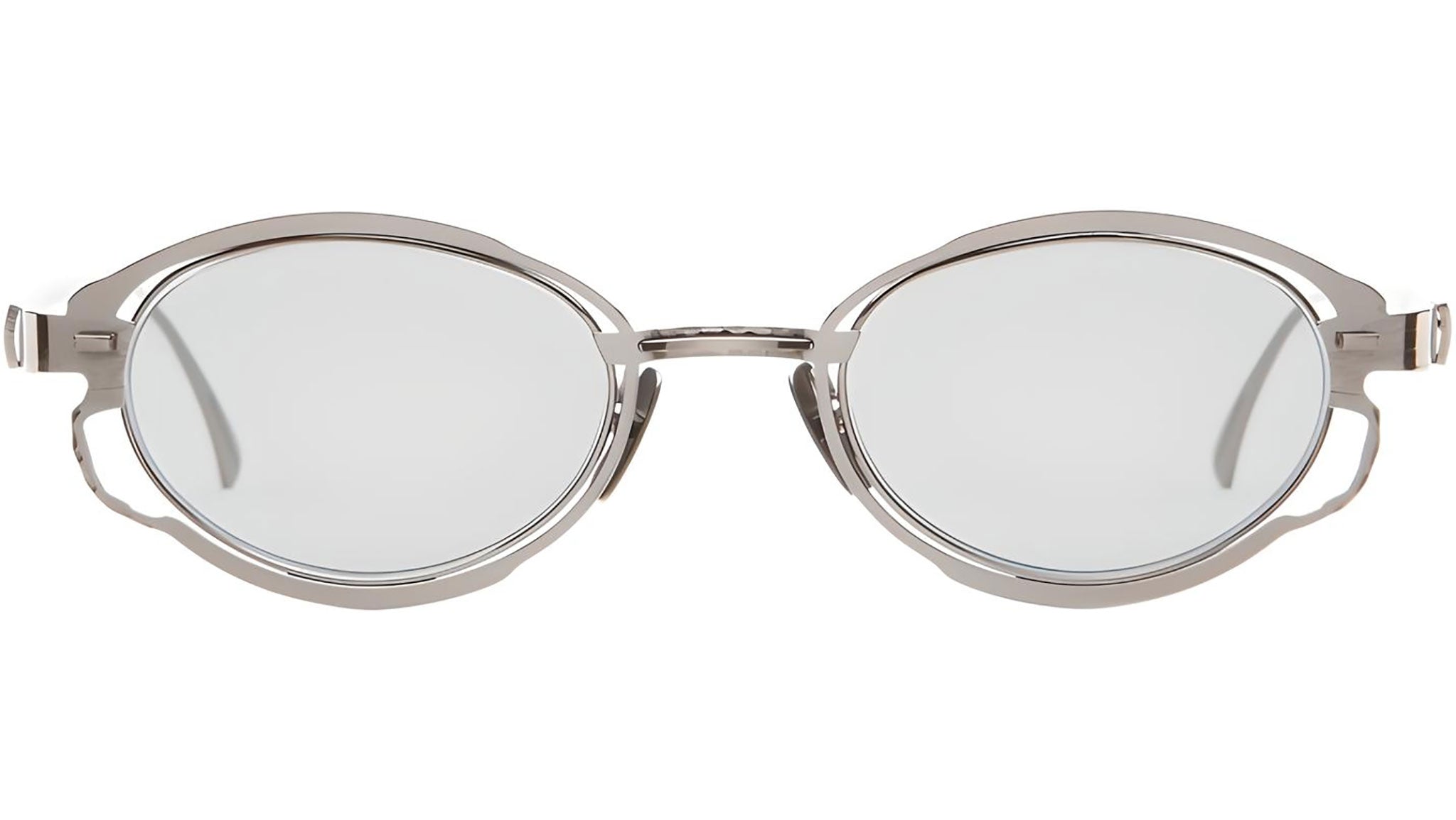 Kuboraum H01 SV Silver Sunglasses - eye-oo.com