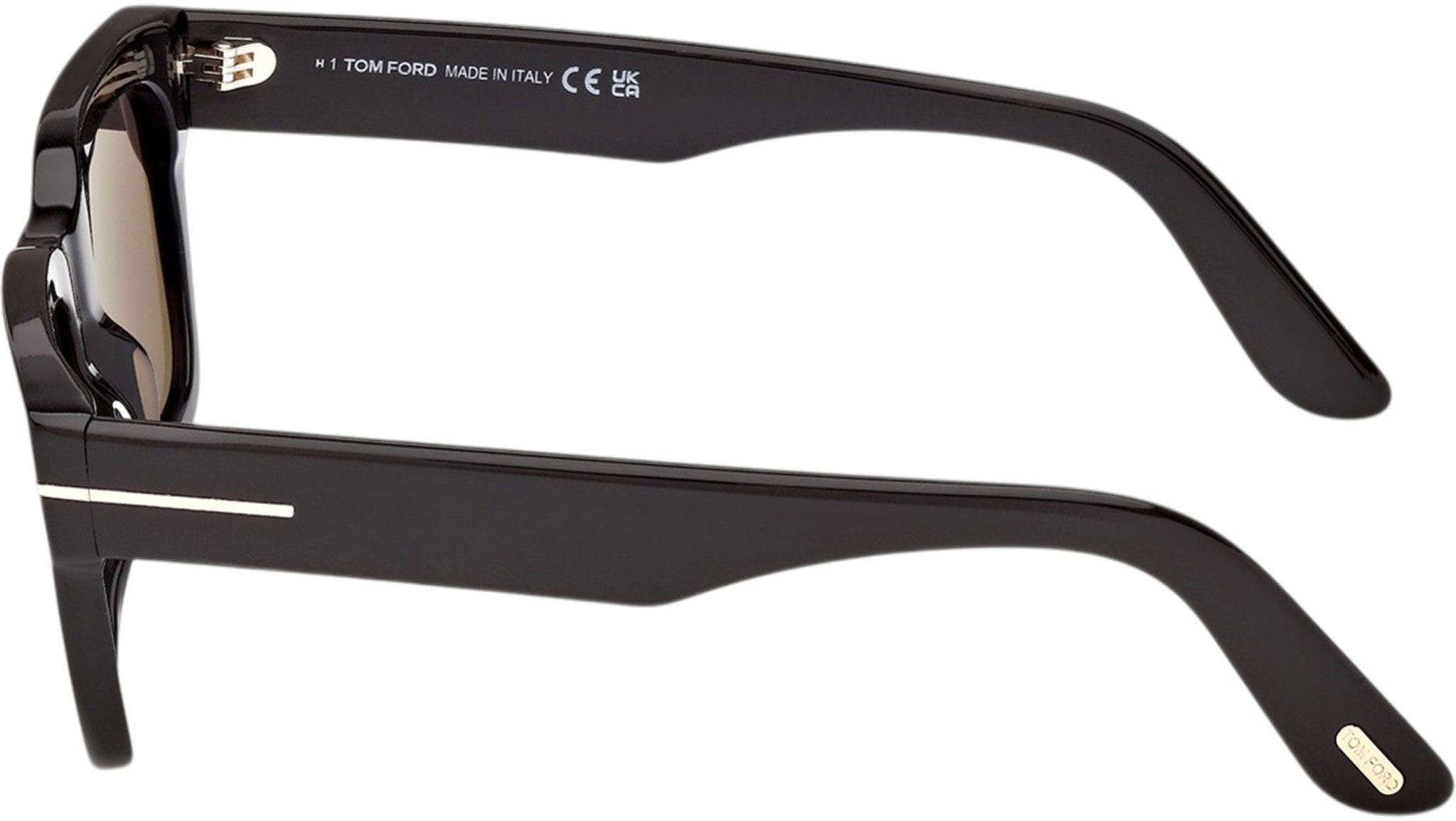 Tom Ford Andy-02 Sunglasses FT1333 01A Shiny Black - eye-oo.com