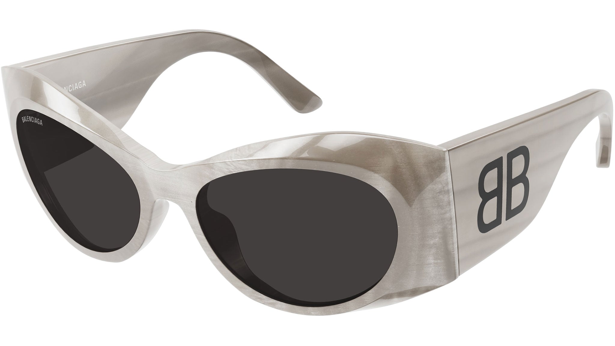 Balenciaga NEW sunglasses grey Balenciaga BB0041S XXL (90 - 190) with Silver lenses and  main image 2