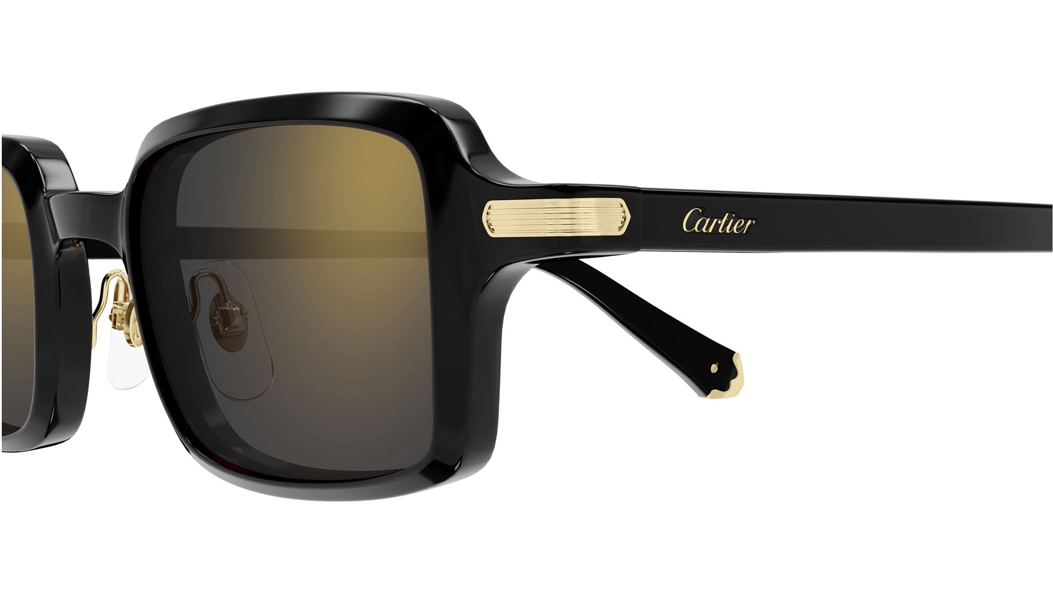 Cartier Première CT0539S Sunglasses 001 Black Black - eye-oo.com