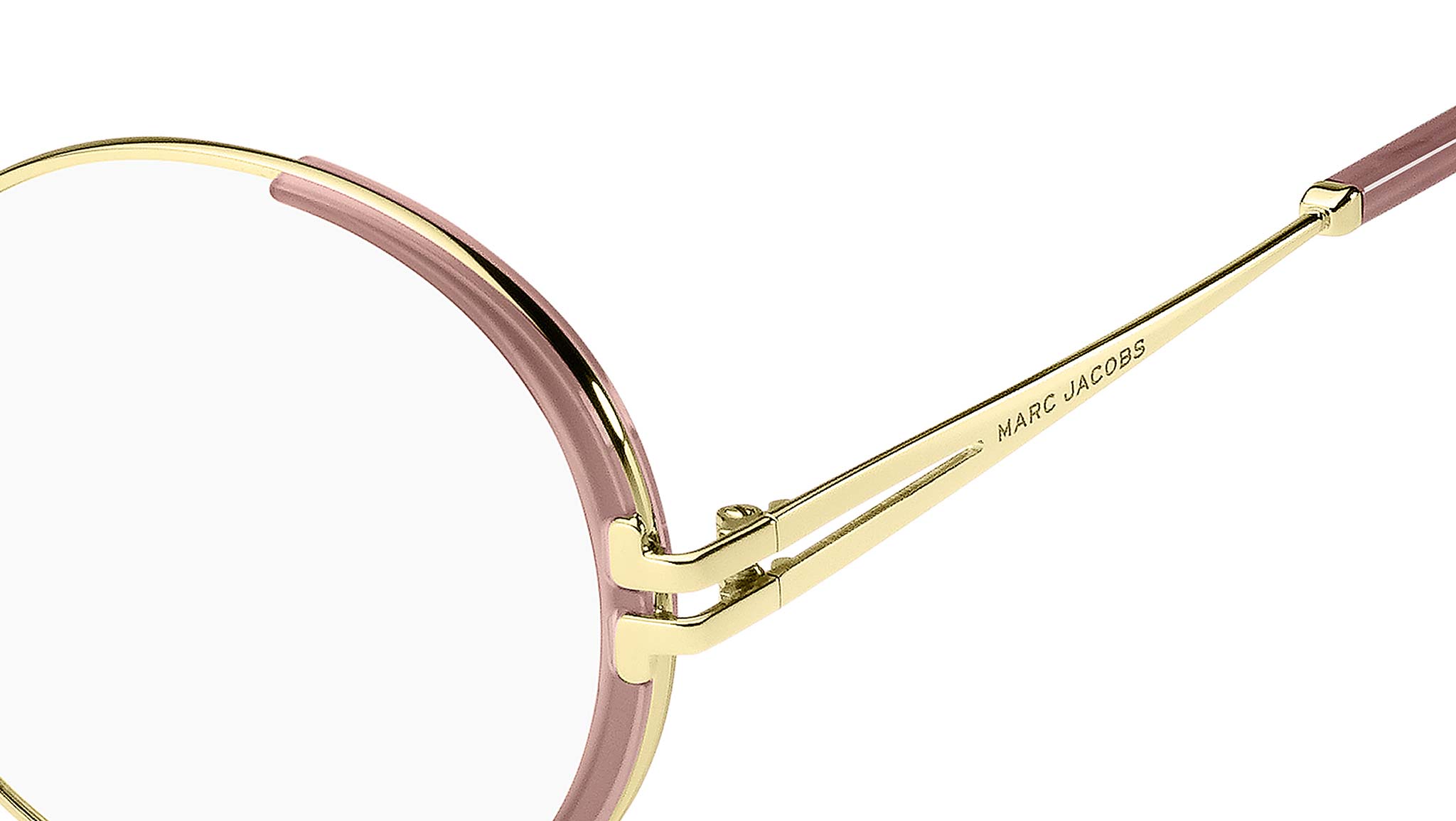 Marc Jacobs EYEGLASSES MJ1093-GME-55 New with case Marc Jacobs Marc 703 Square Glasses | Fashion Eyewear US main image 2