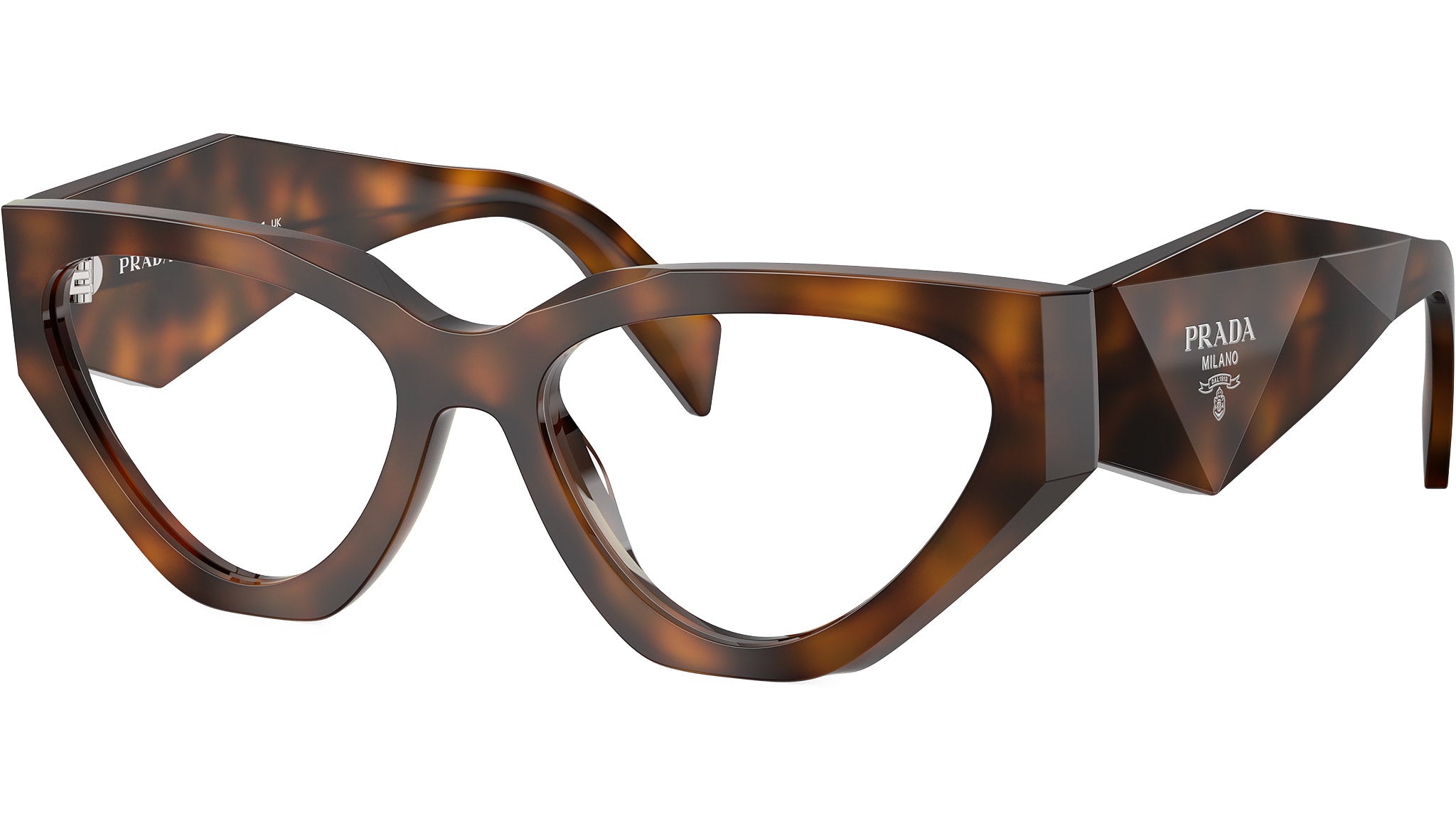 PR C07V Prada Glasses 20D1O1 Juniper Tortoise - eye-oo.com