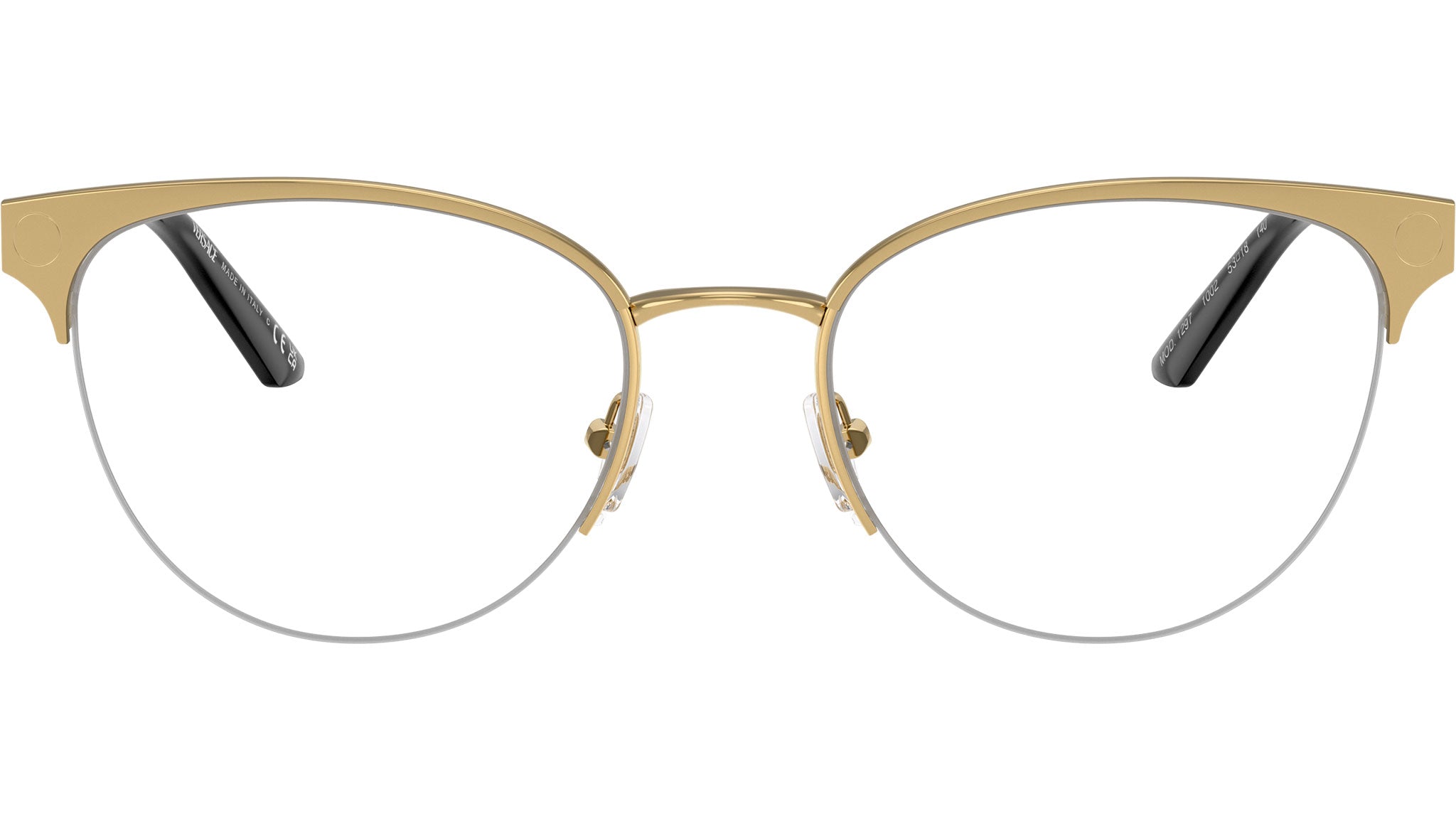 Versace VE1297 Optical Frame 1002 Gold - eye-oo.com