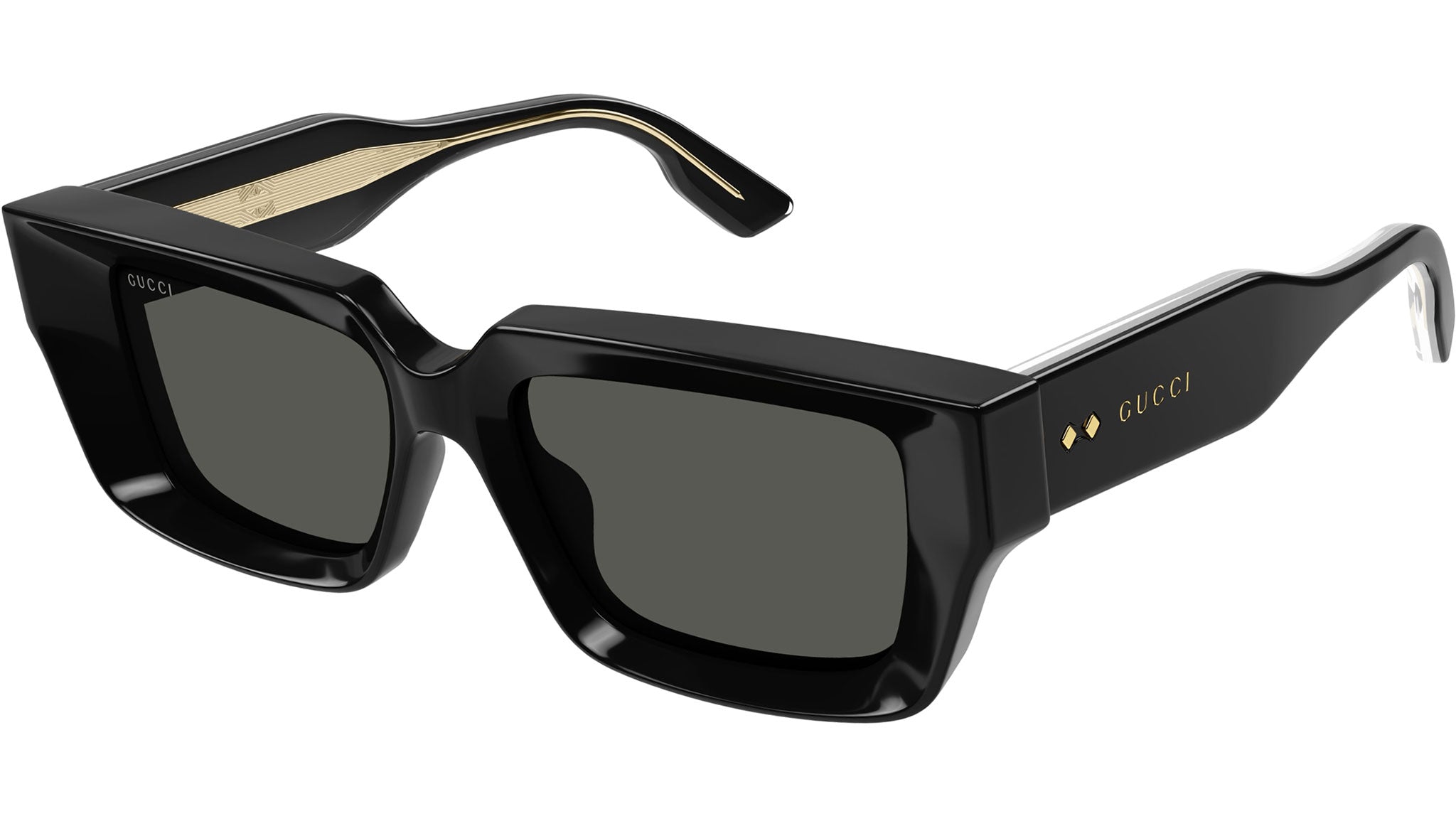 Gucci GG1529S 001 Sunglasses Shiny Black - eye-oo.com