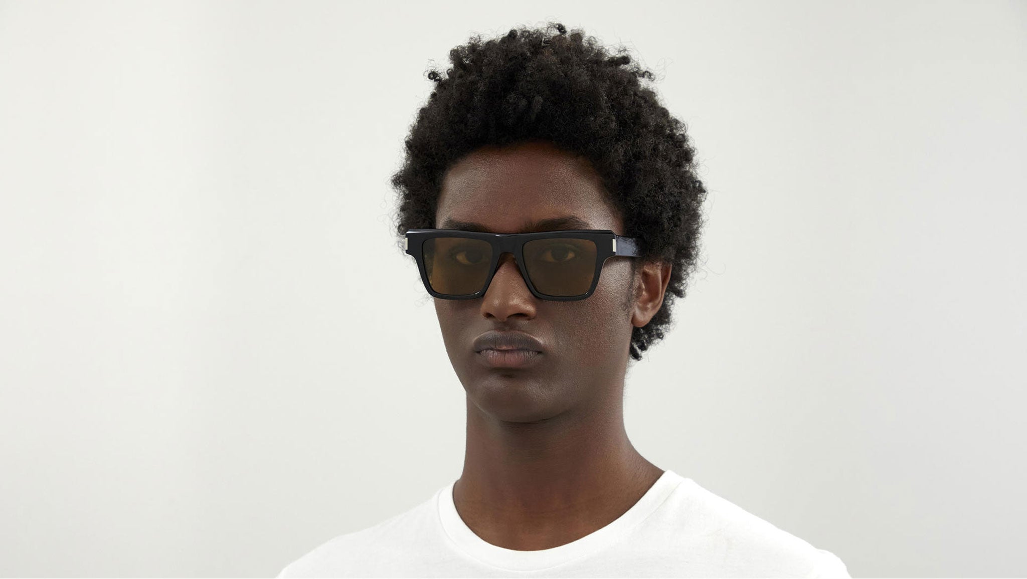 Saint Laurent SL 469 004 Shiny Black Sunglasses - eye-oo.com