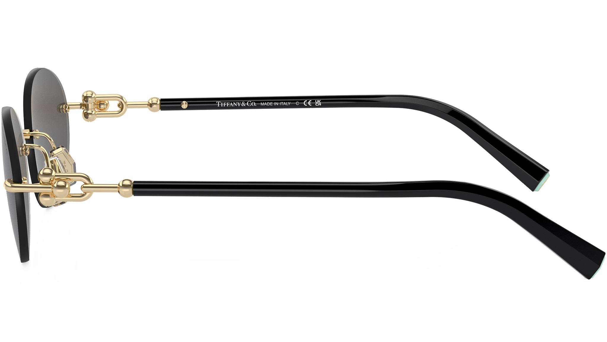 Tiffany TF3104D Sunglasses 6216S4 Pale Gold - eye-oo.com