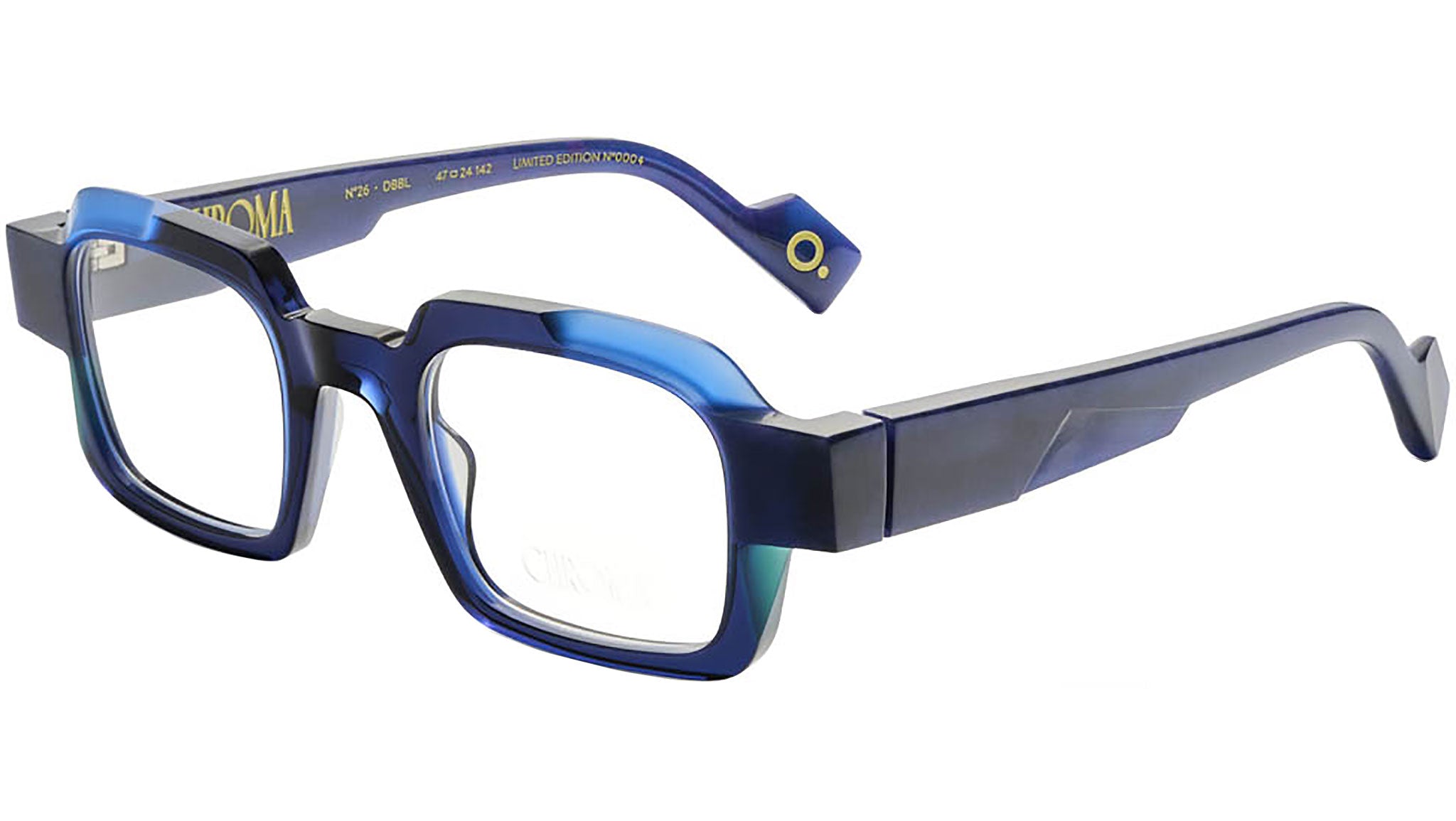 CHROMA N26 Etnia Barcelona Glasses DBBL Dark Blue Blue - eye-oo.com