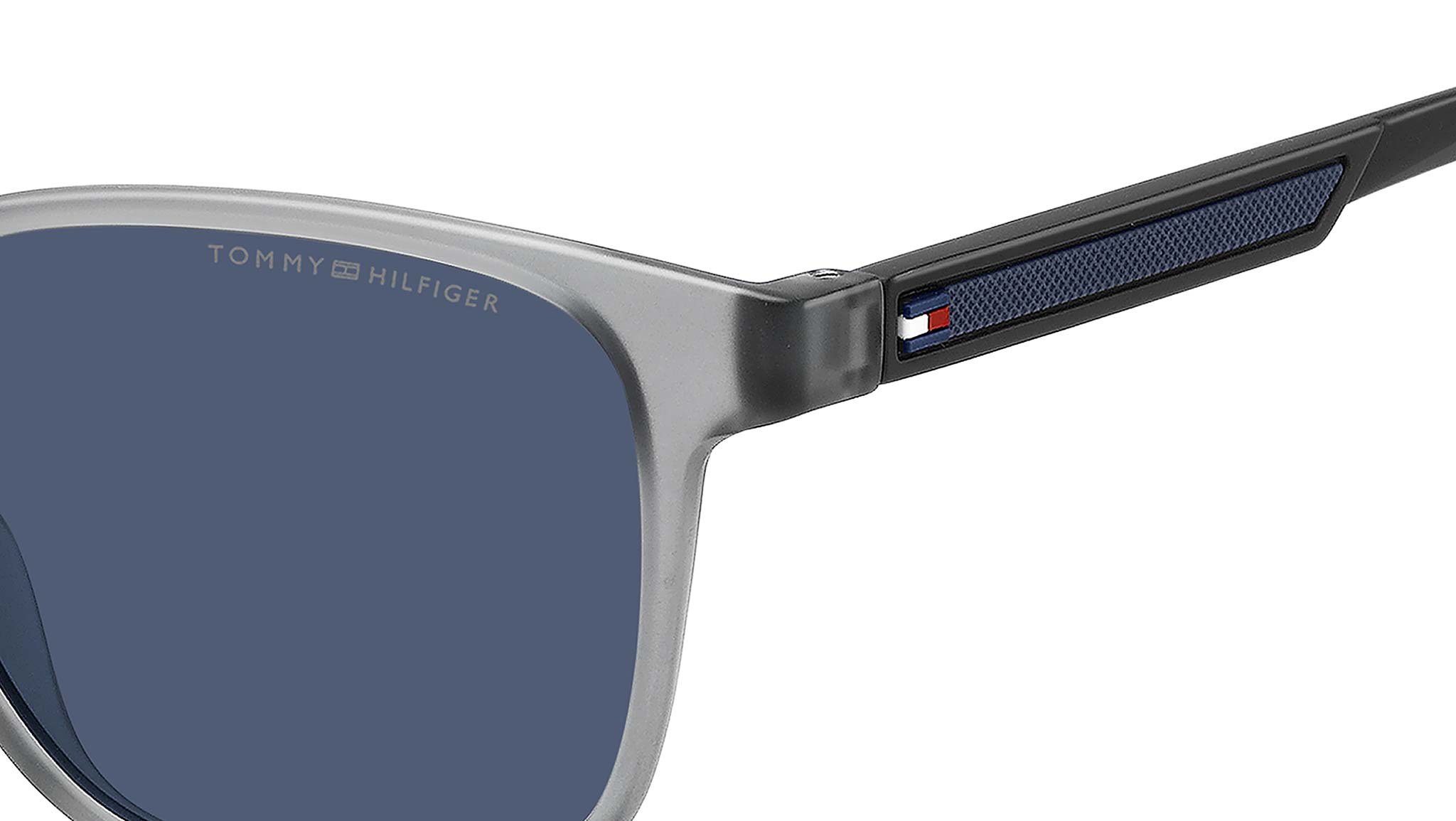 TH 2202/S Tommy Hilfiger Sunglasses 09V KU Grey Blue - eye  display picture 2