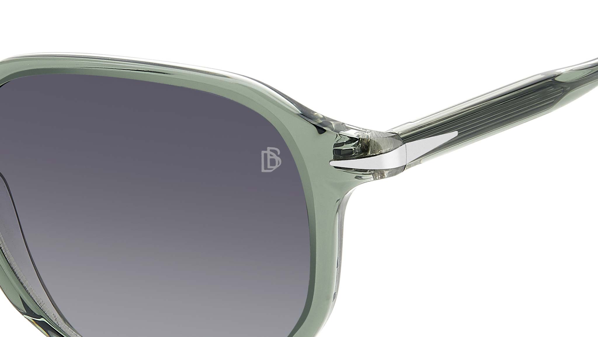 David Beckham DB 1140/S B59 9O Sunglasses Green Crystal - eye-oo.com