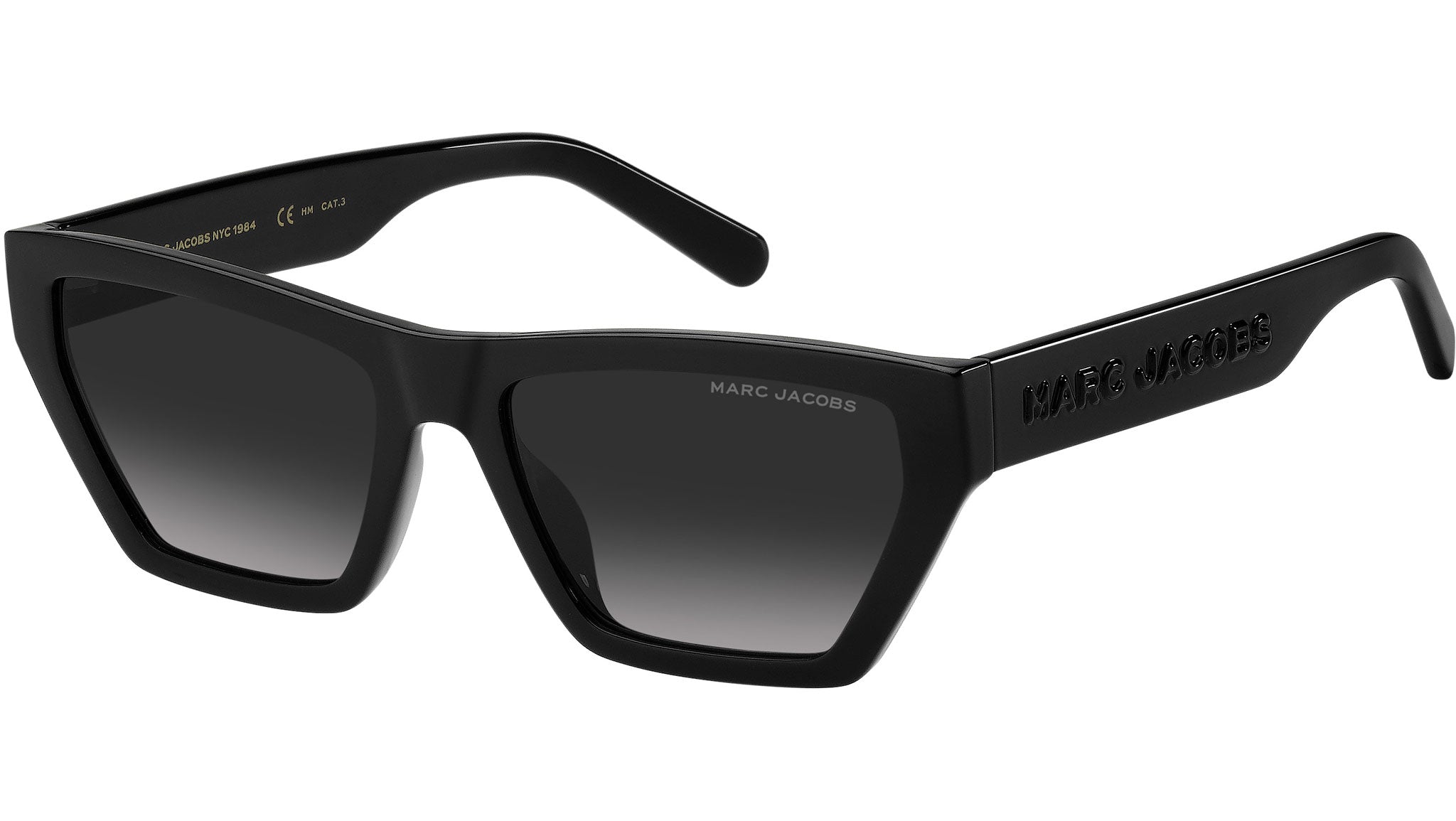 Marc Jacobs MARC 657/S 807 9O Sunglasses Black - eye-oo.com