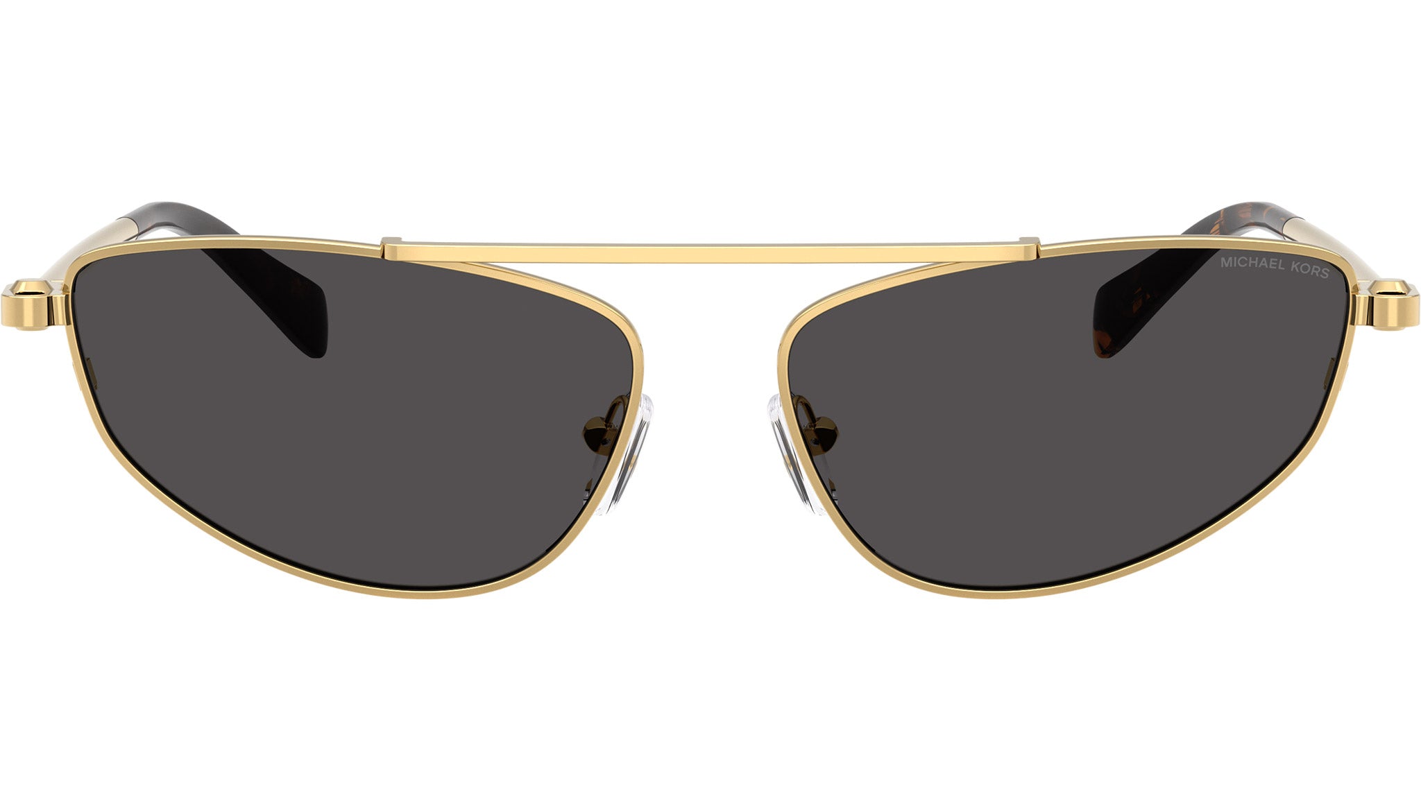 Michael Kors aviator gold lens sunglasses Michael Kors MK1164 Buenos Aires XL (60 - 15) with Grey  main image 4