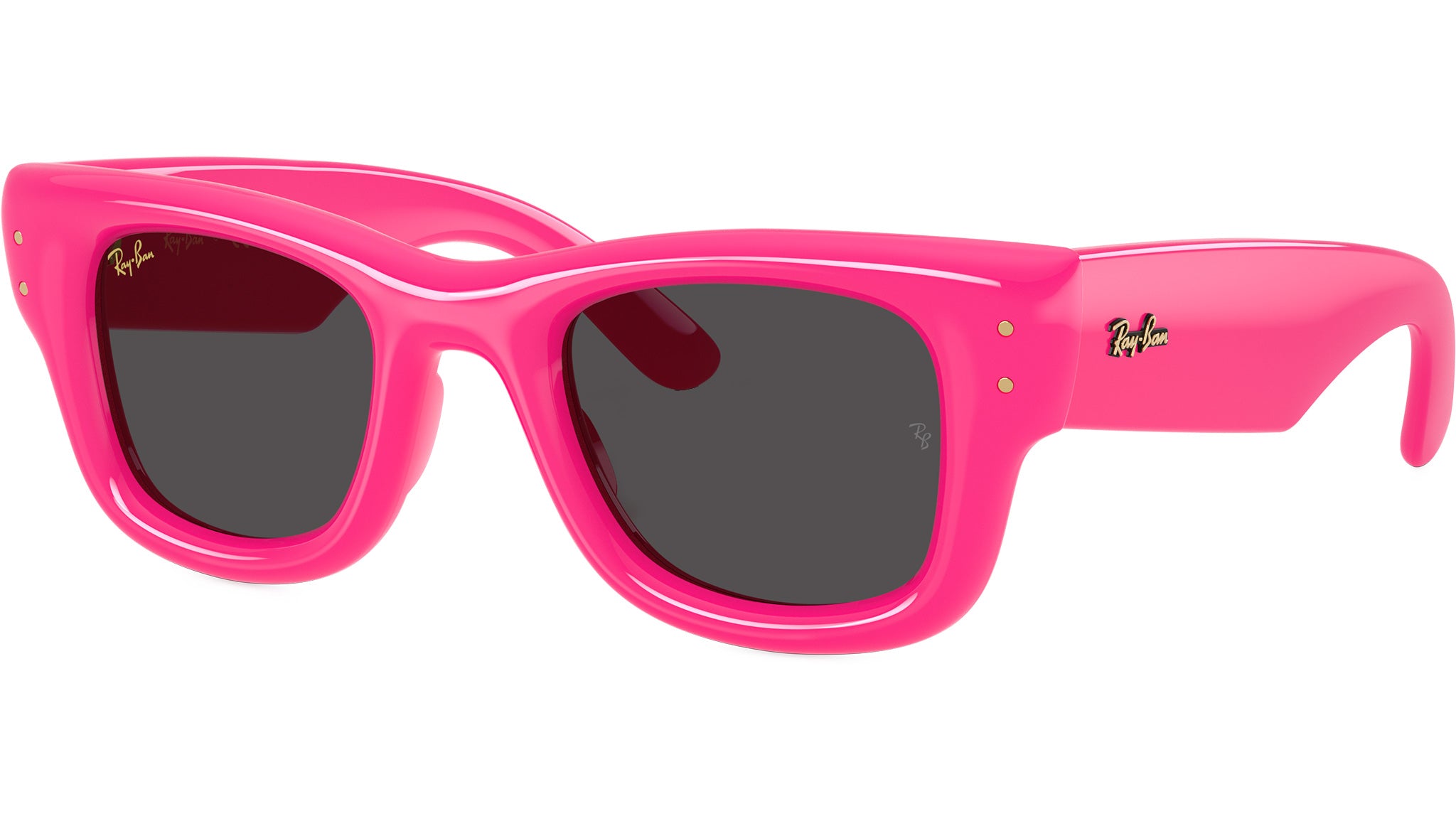 Wayfarer Puffer RB4940 Ray-Ban Sunglasses 683287 Fucsia  display picture 3