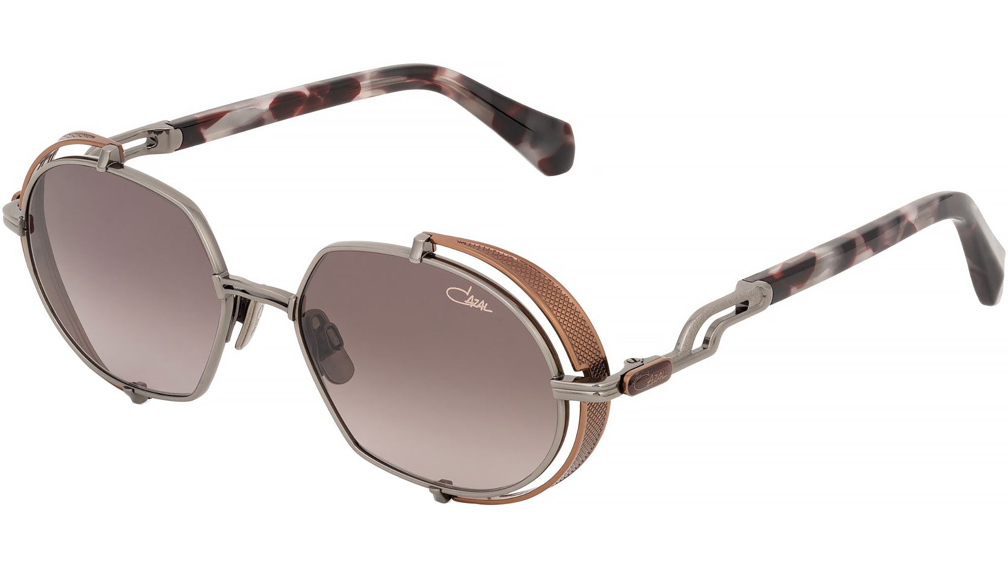 Cazal Model 9507 003 Sunglasses Gunmetal-Bronze - eye-oo.com