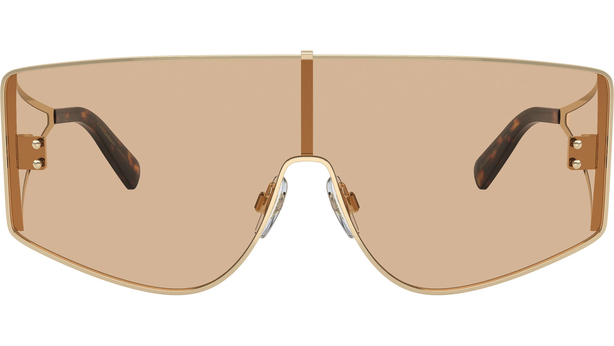 Dolce & Gabbana DG2305 Sunglasses 13655A Light Gold - eye-oo.com