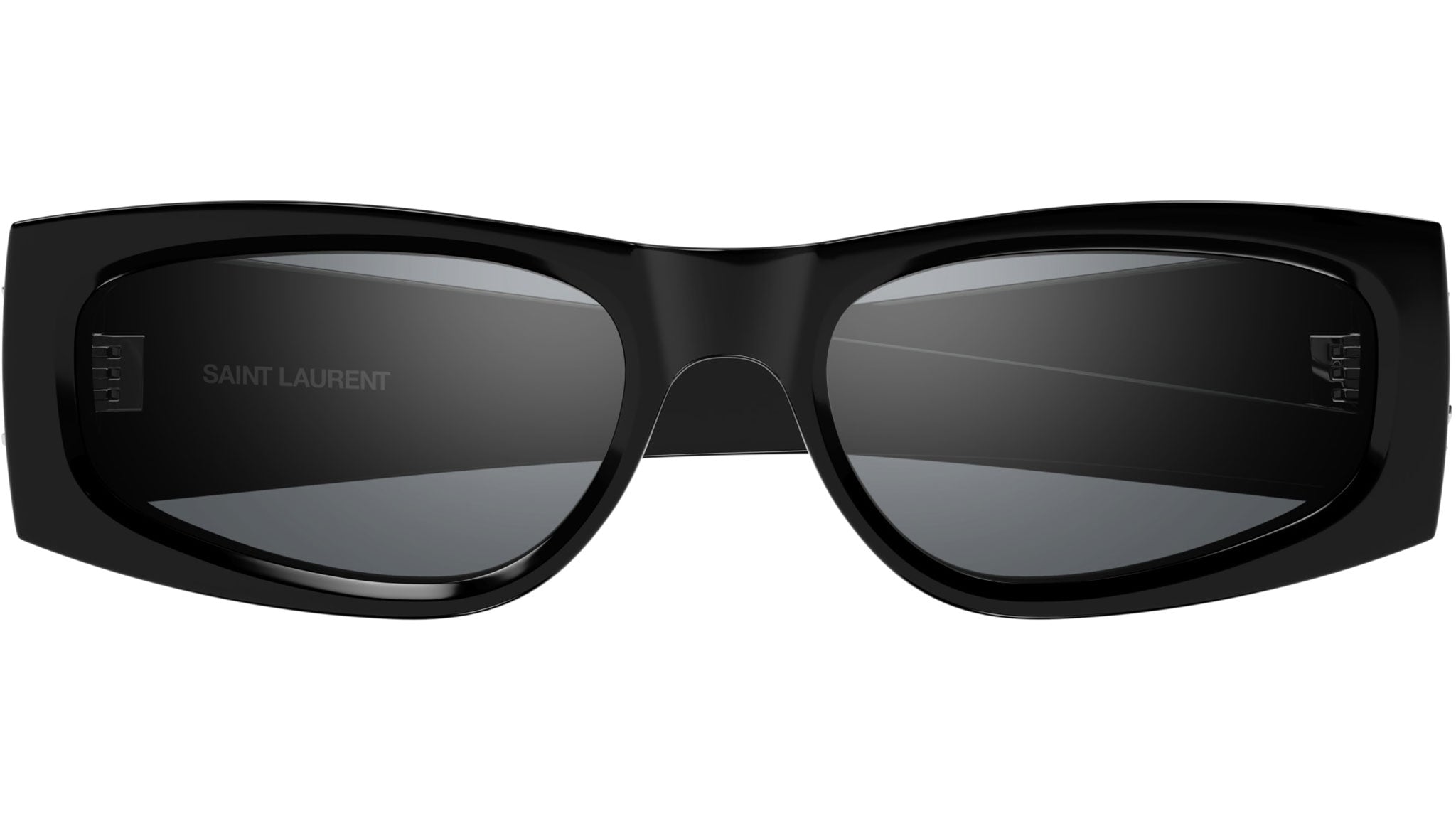 美品 ✨ YVES SAINT LAURENT サングラス 黒縁 YSL SL M140 Saint Laurent Sunglasses 002 Shiny Black - eye-oo.com