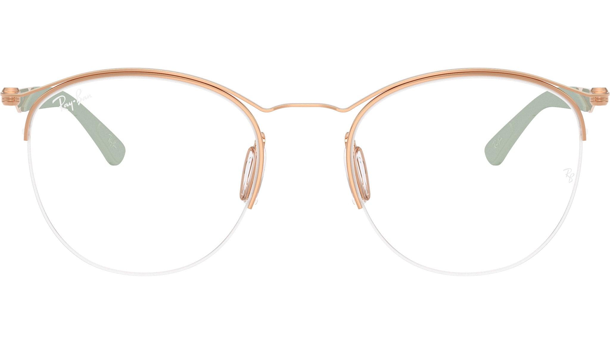 RB7553 Ray-Ban Glasses 3217 Rose Gold - eye-oo.com