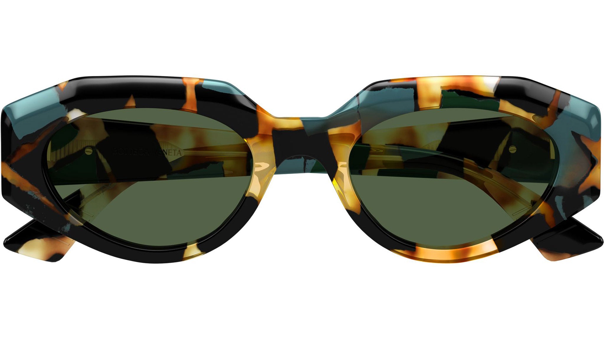 BV1392S Bottega Veneta Panthos Sunglasses 001 Multicolor - eye-oo.com