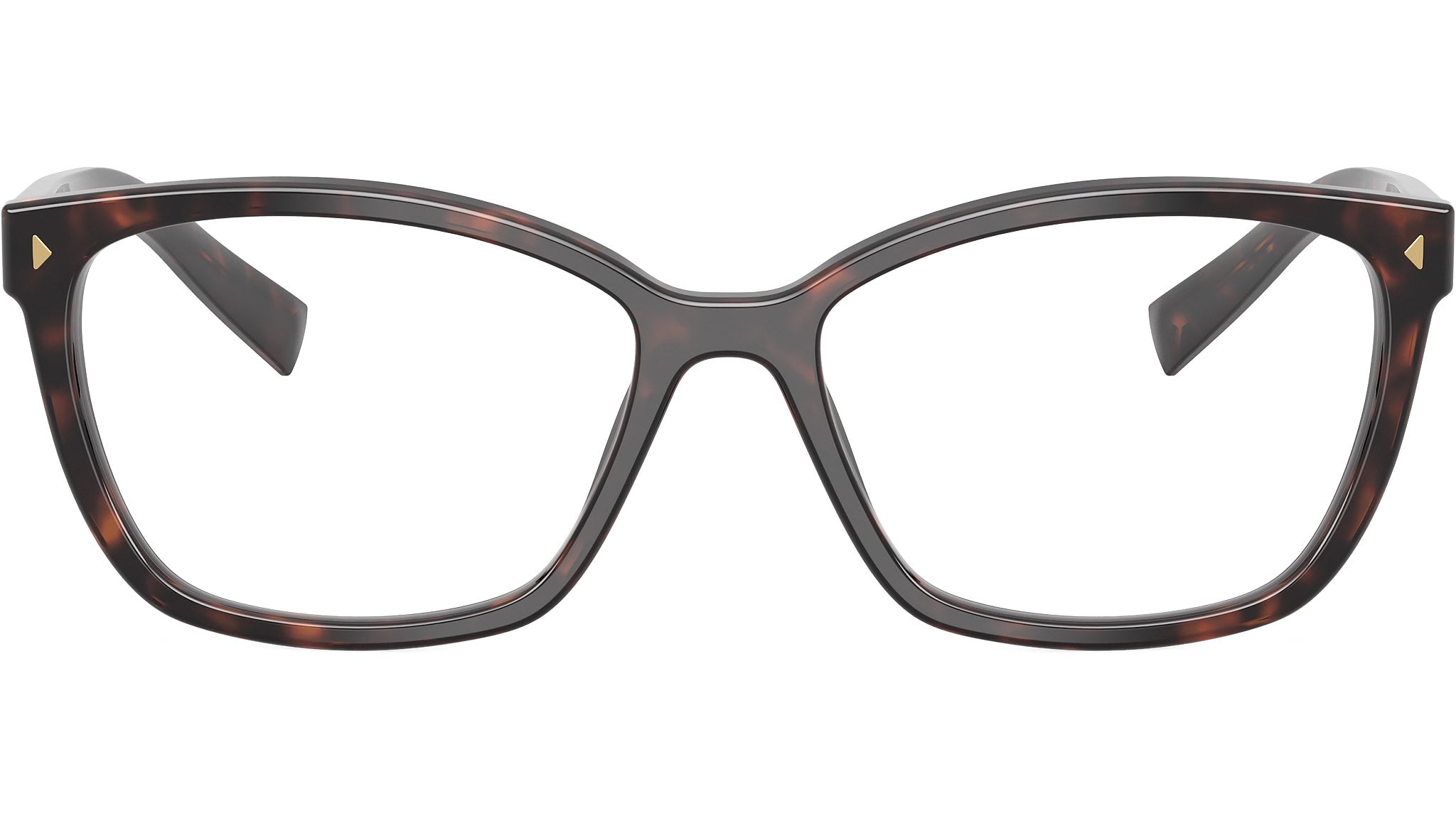 PR 15ZV Prada Glasses 17N1O1 Root Tortoise - eye-oo.com