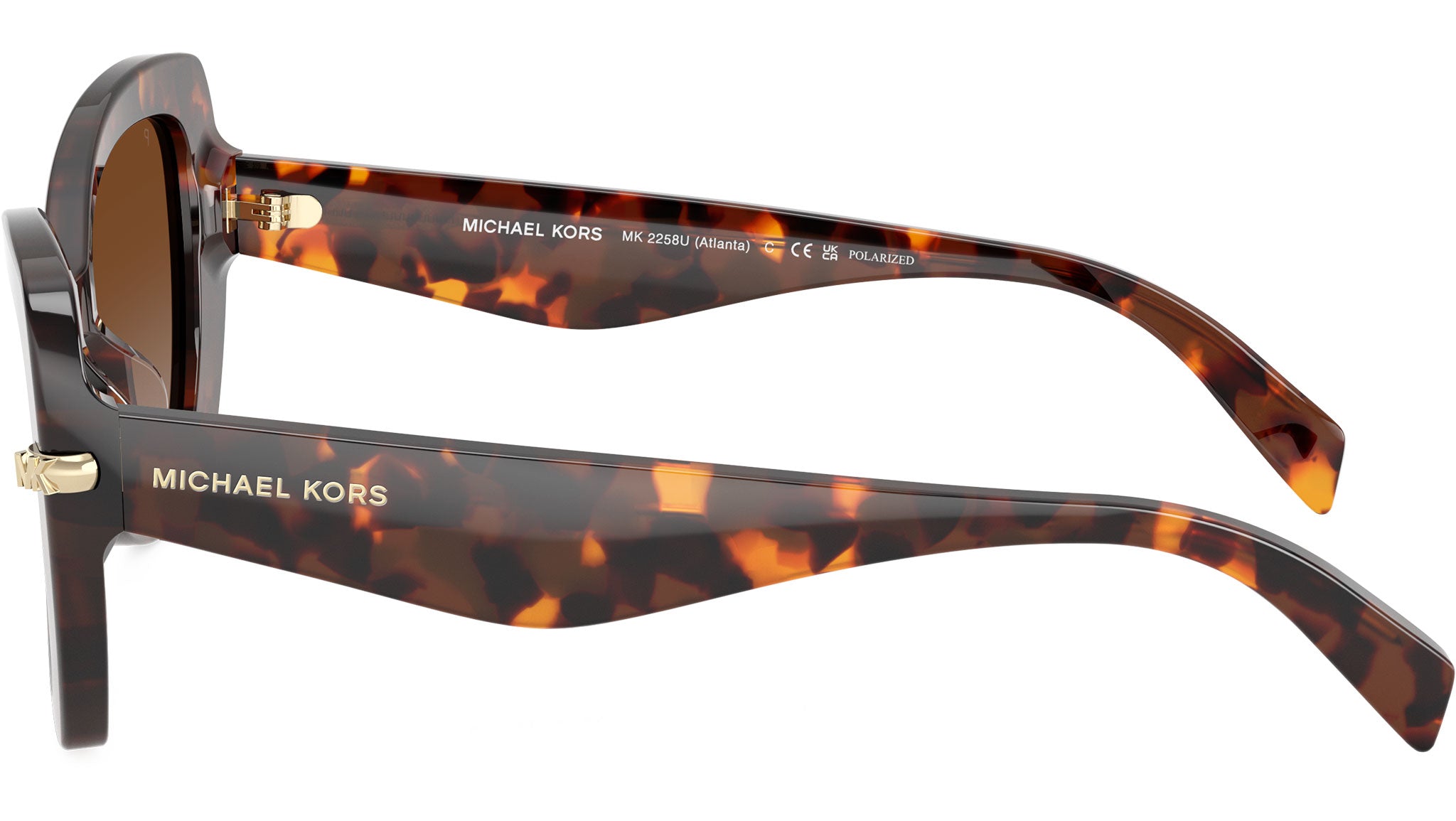 0MK2258U Michael Kors Sunglasses 4031T5 Luggage Tortoise  display picture 3