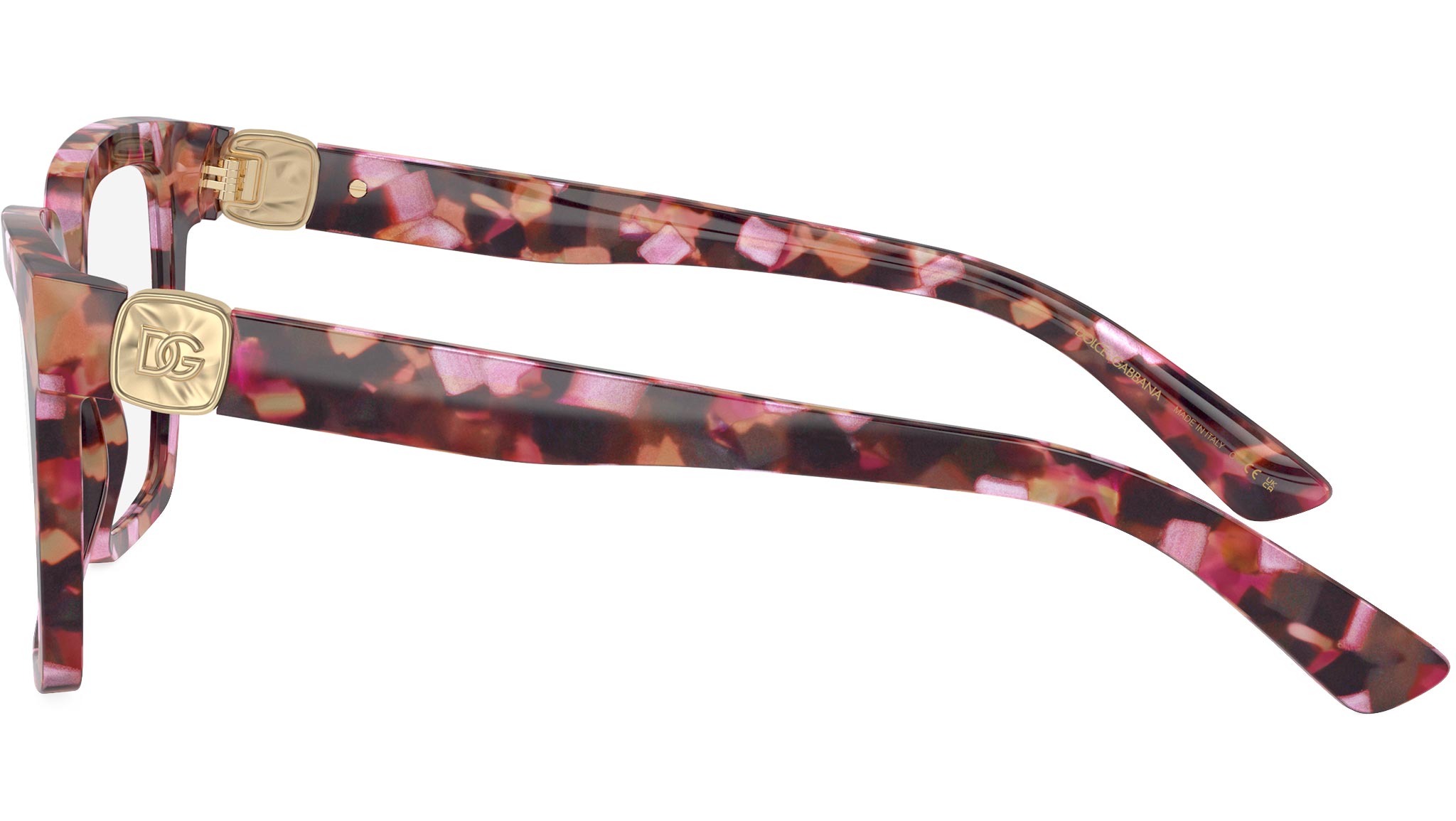 Dolce & Gabbana DG3395 Eyeglasses 3440 Havana Pink - eye-oo.com
