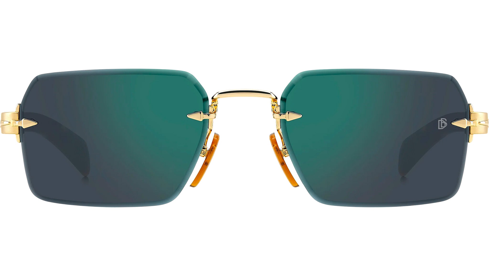 David Beckham DB 7109/S 06J MT Sunglasses Gold Havana