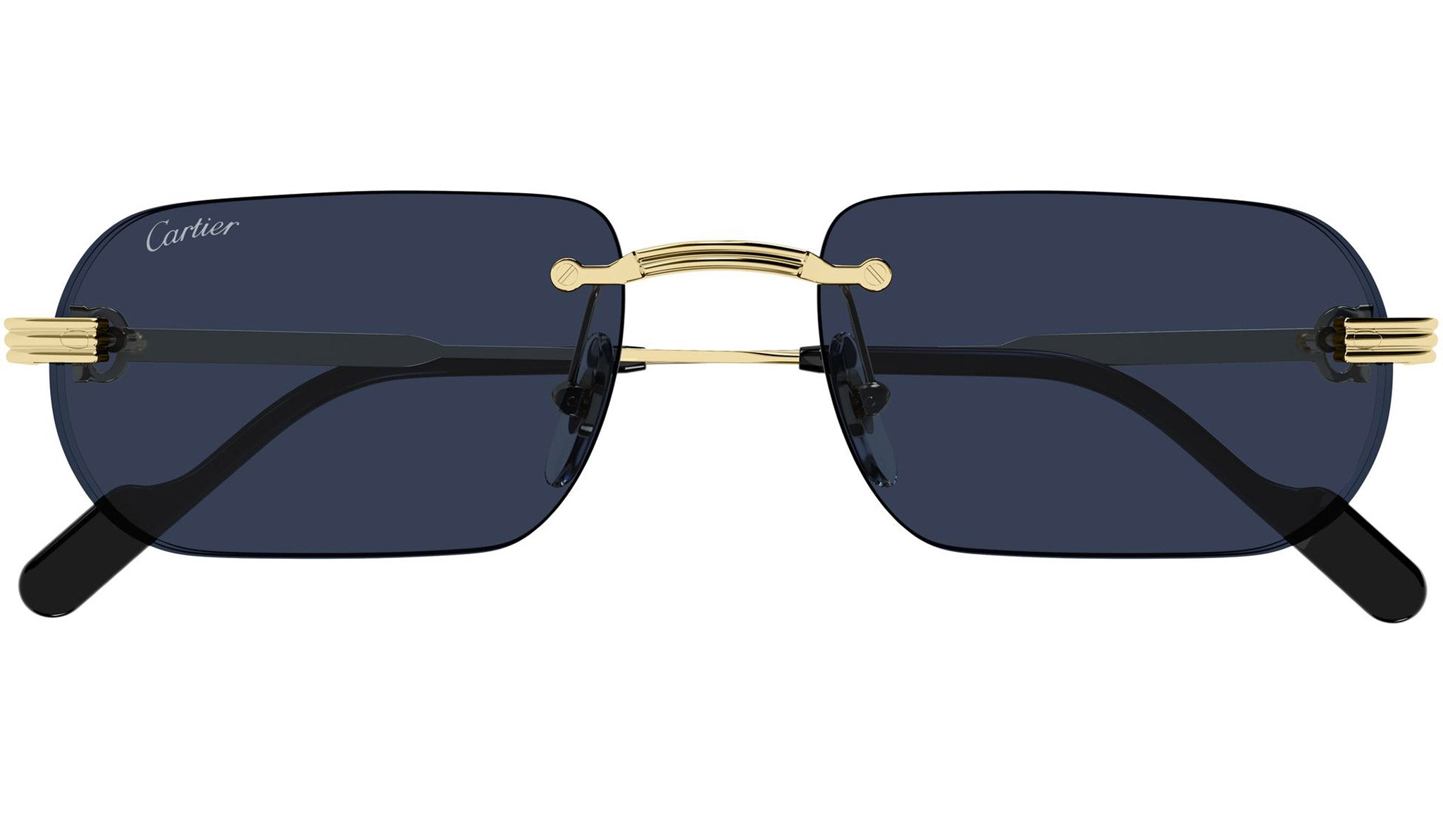 Cartier Première CT0577S Sunglasses 003 Shiny Gold - eye-oo.com