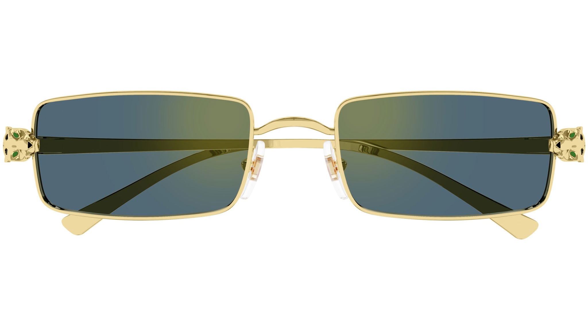 Panthère de Cartier Sunglasses CT0473S 003 Gold Green - eye-oo.com
