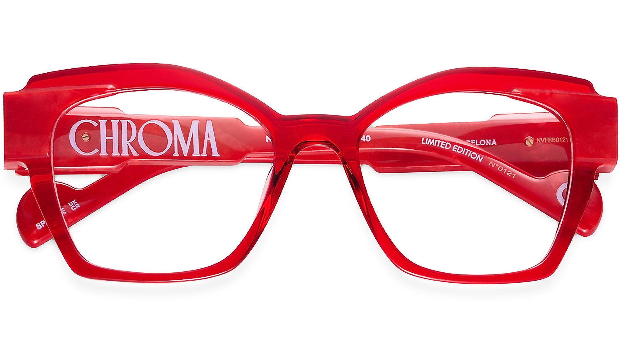 CHROMA N06 Etnia Barcelona Eyeglasses RD Red - eye-oo.com