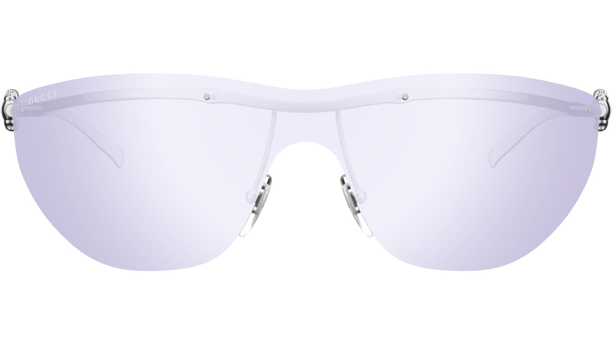 Gucci Sunglasses GG1700S 003 Shiny Shiny Silver - eye-oo.com display picture 3