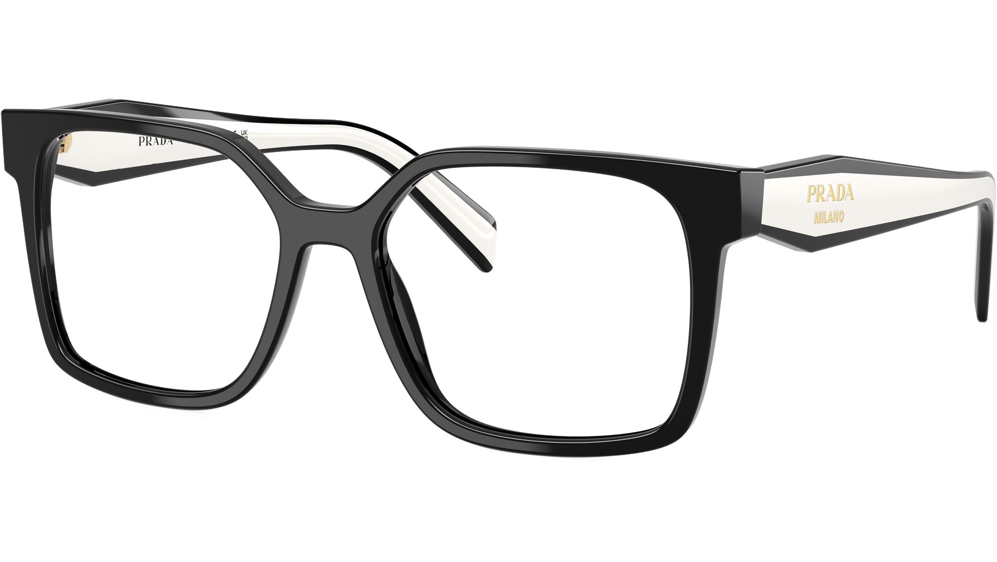 PR B03V Prada Glasses 16K1O1 Black - eye-oo.com
