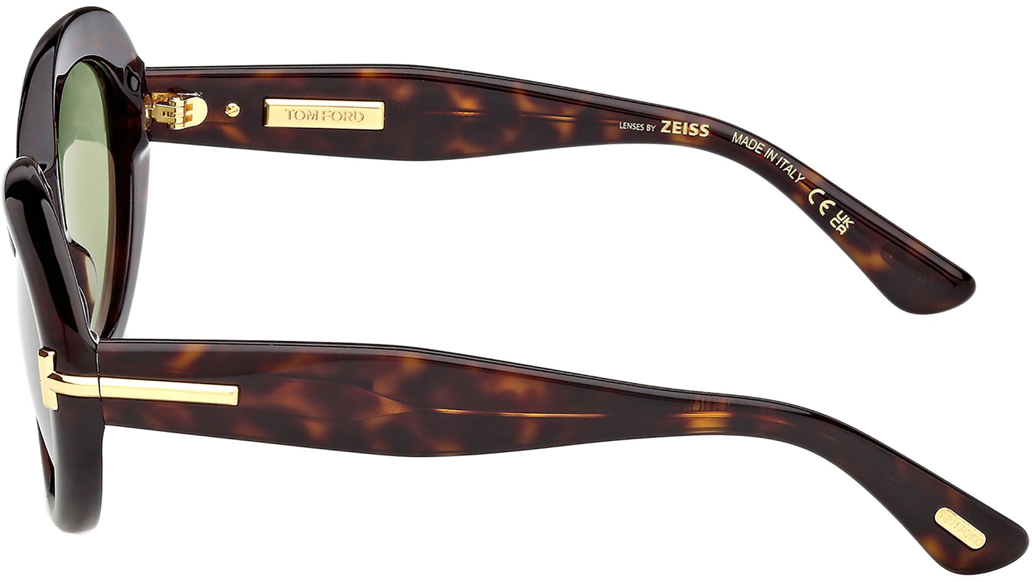 Tom Ford Icon Sunglasses FT1328 52N Dark Havana - eye-oo.com