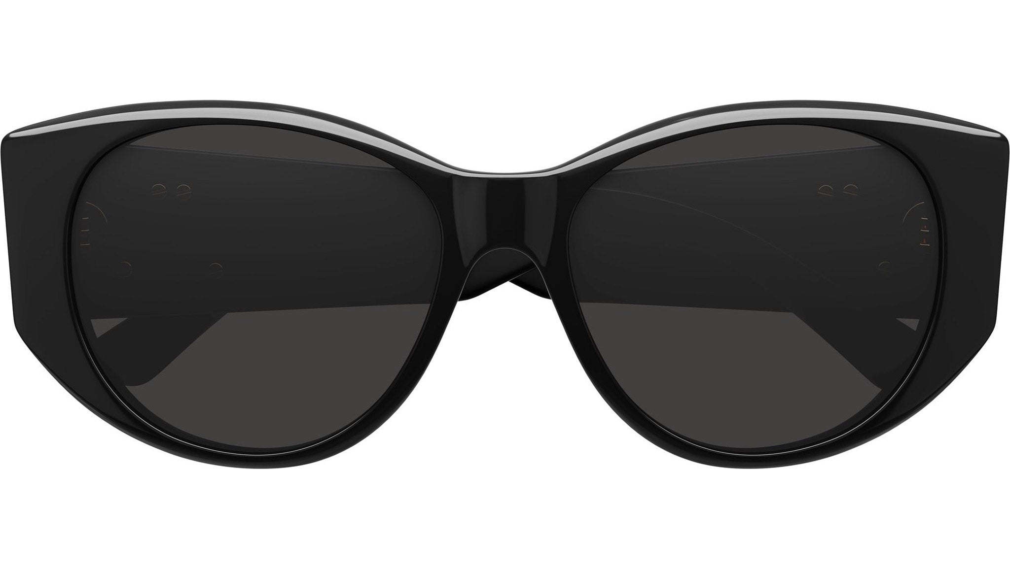 BB0455S Balenciaga Geometric Sunglasses 001 Black - eye-oo.com display picture 2