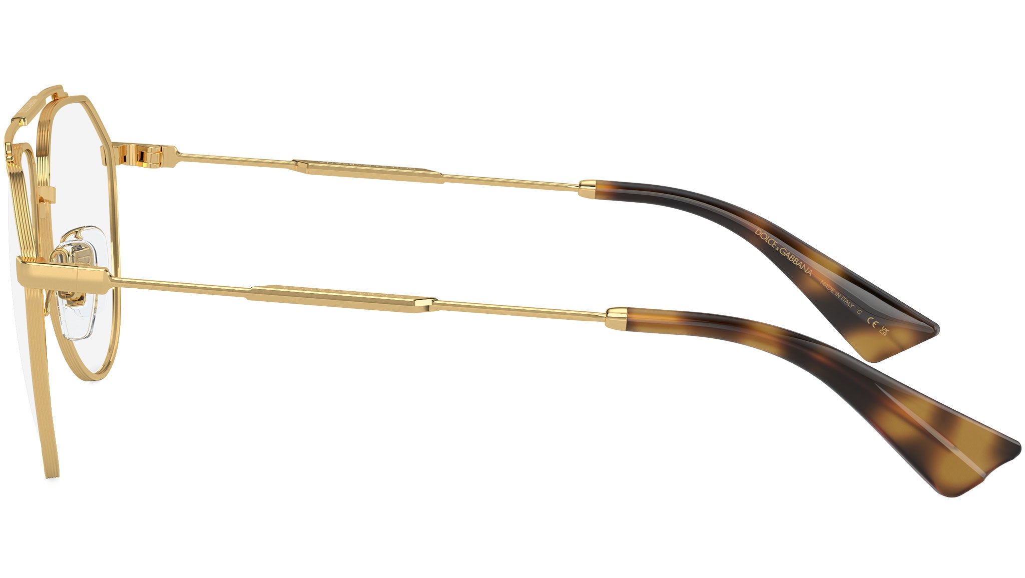 Dolce & Gabbana DG1353 Eyeglasses 02 Gold - eye-oo.com